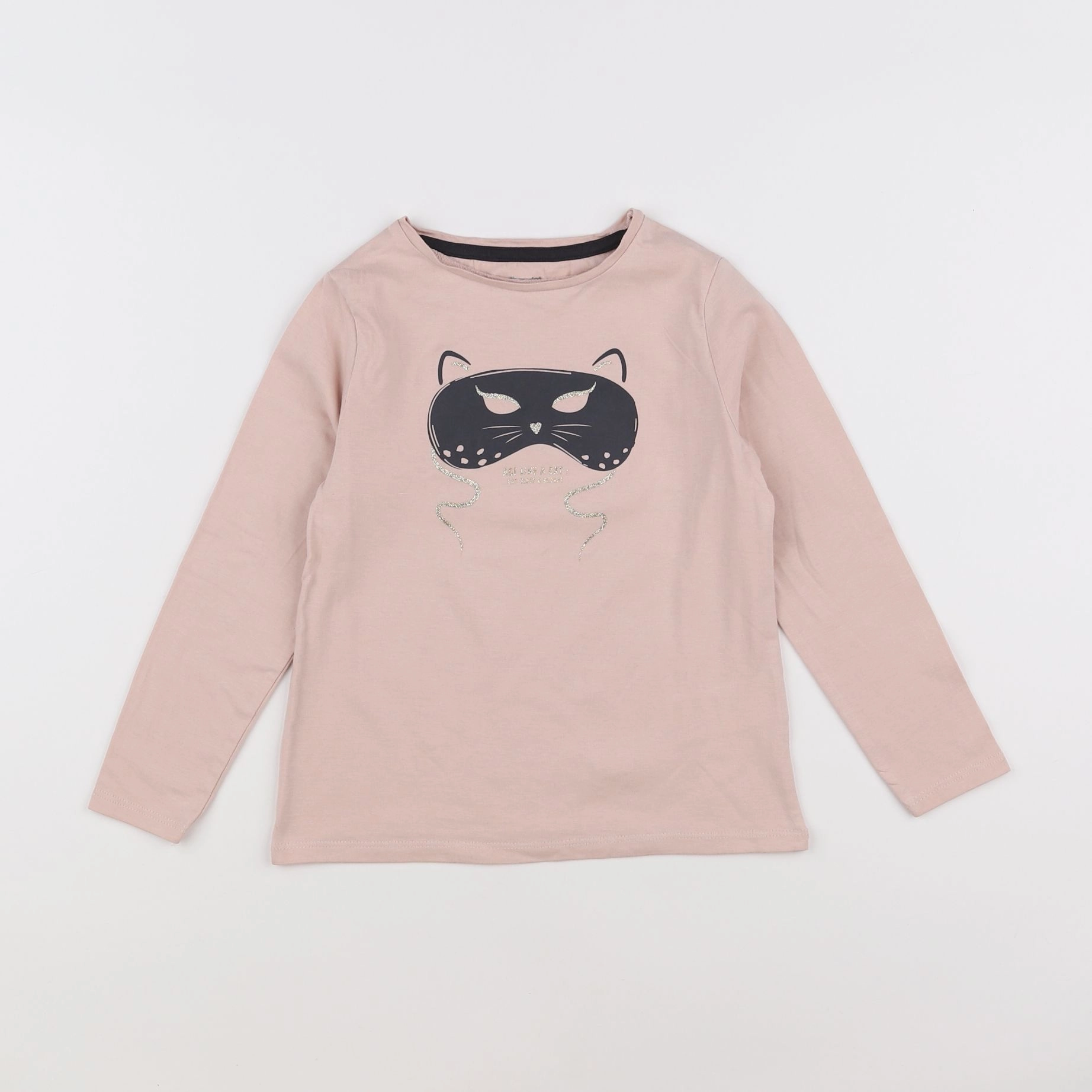 Vertbaudet - tee-shirt rose - 6 ans