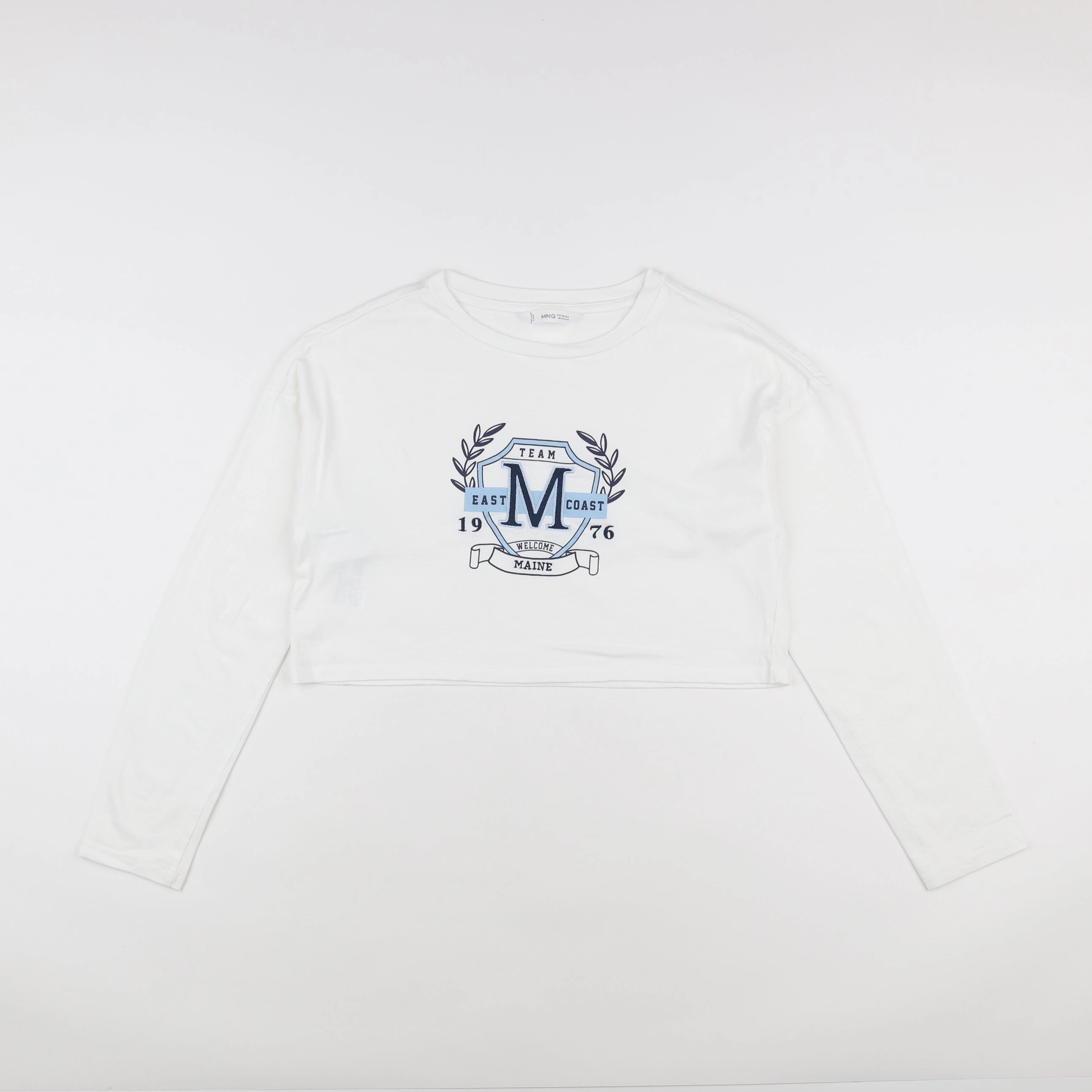 Mango - tee-shirt blanc - 11/12 ans