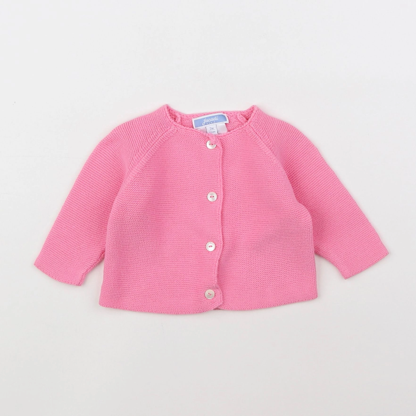 Jacadi - gilet rose - 3 mois