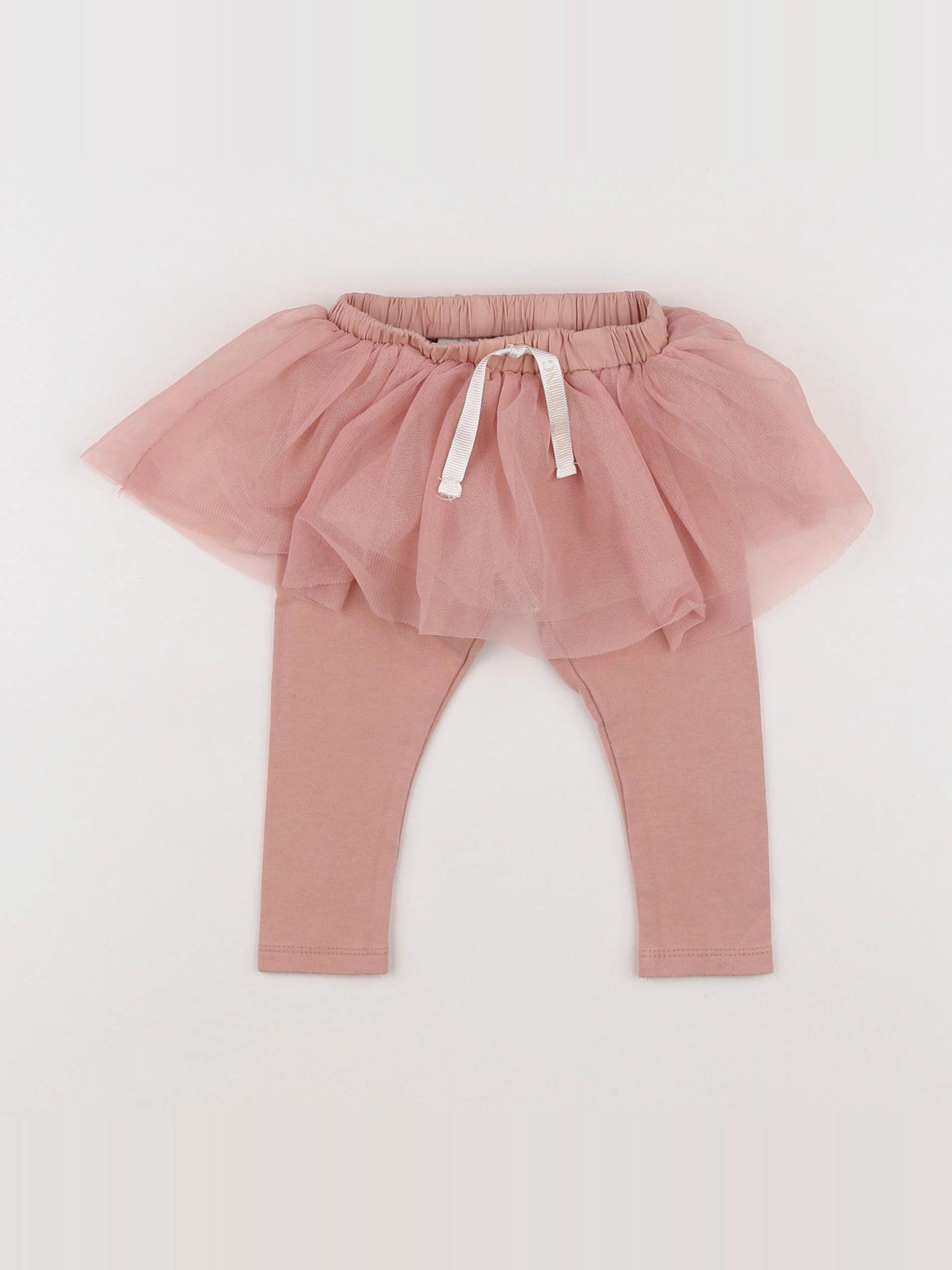 Zara - legging rose - 3/6 mois