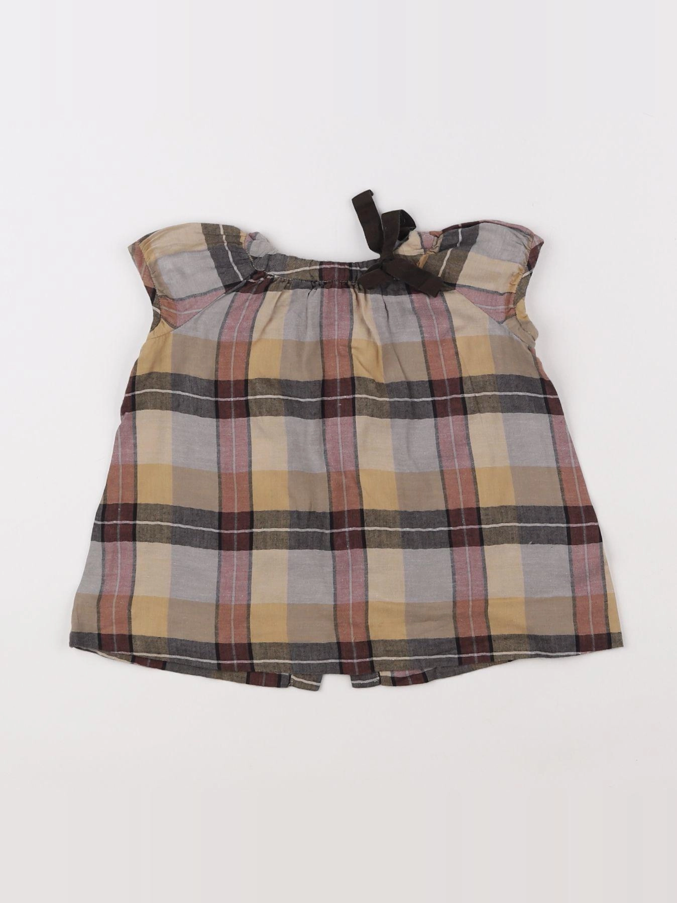 Bonpoint - blouse violet - 6 mois
