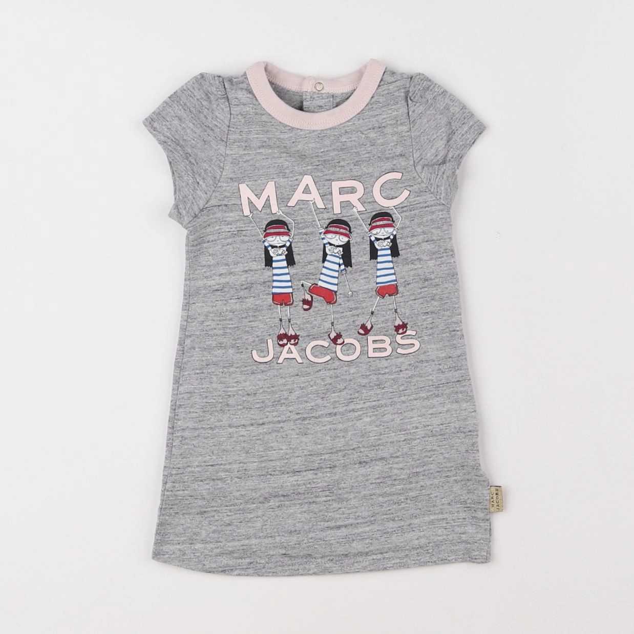 Little marc jacobs - robe gris - 6 mois