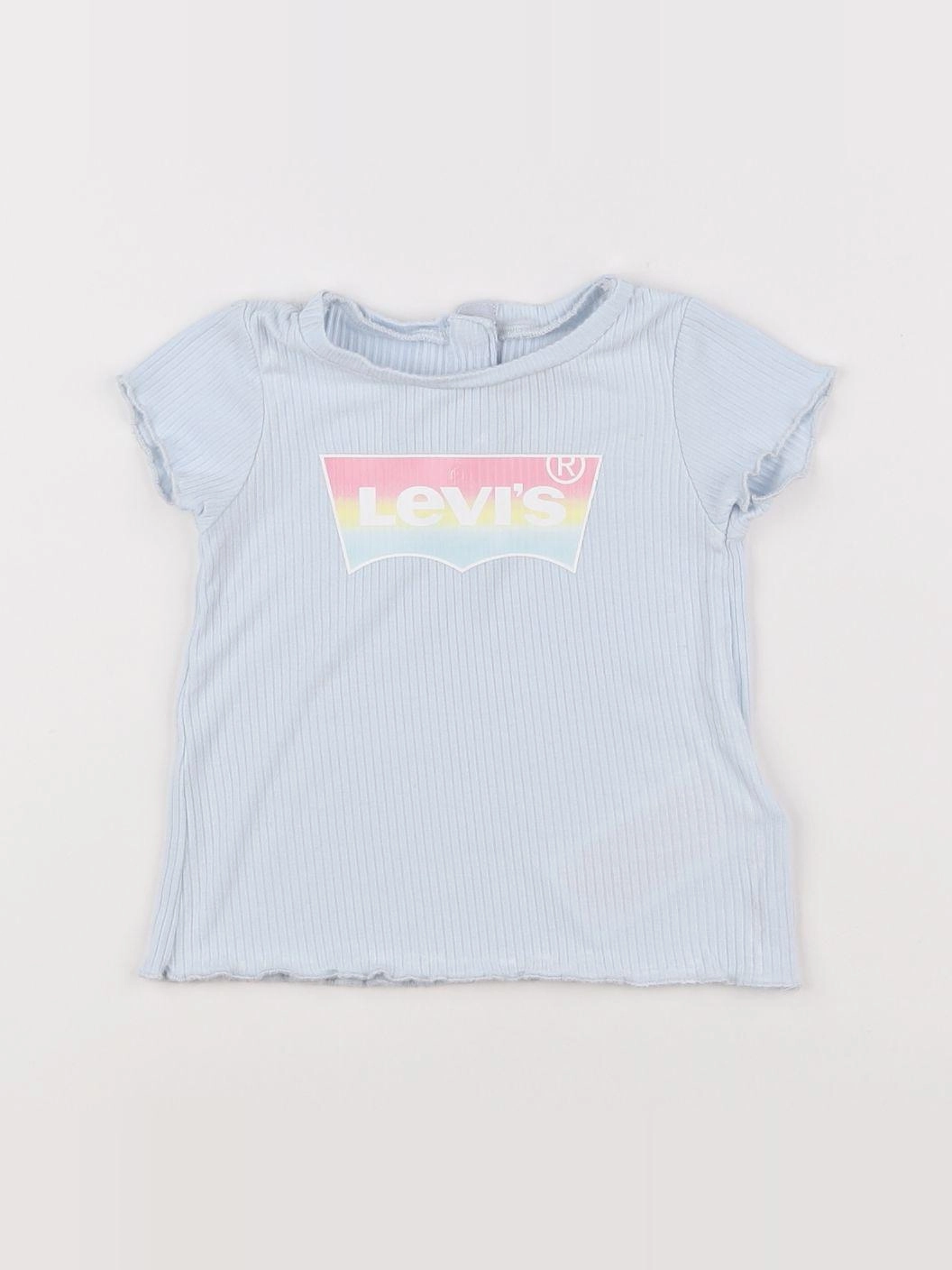 Levi's - tee-shirt bleu - 9 mois