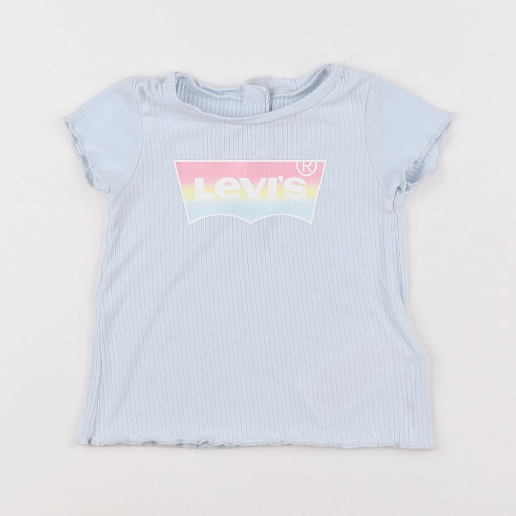 Levi's - tee-shirt bleu - 9 mois