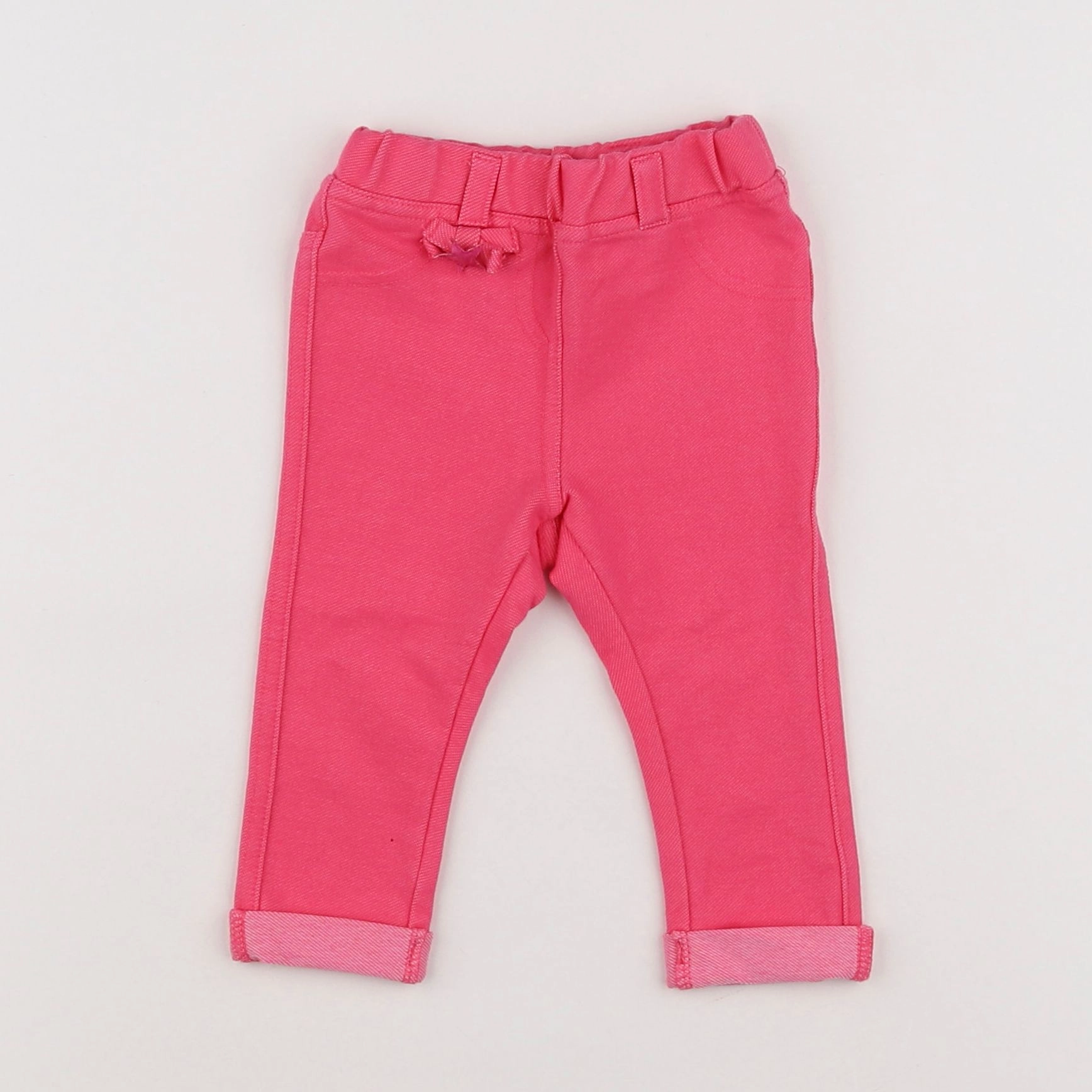 Vertbaudet - jegging rose - 6 mois