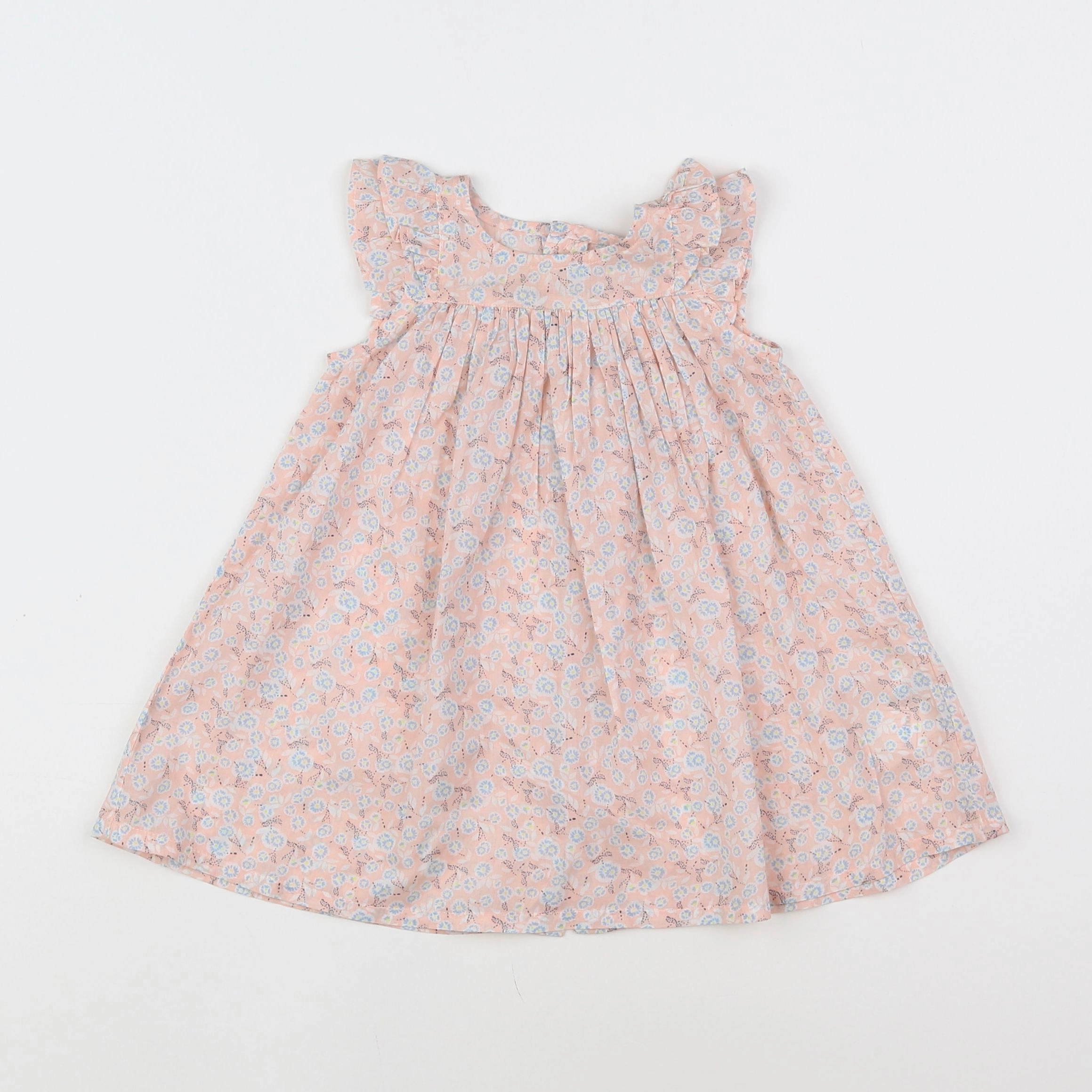 Boutchou - robe rose (état neuf) - 6 mois