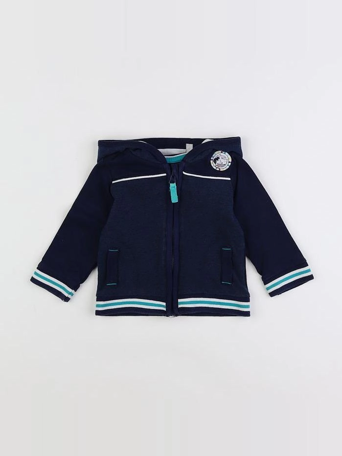 Terre de marins - sweat bleu - 9 mois