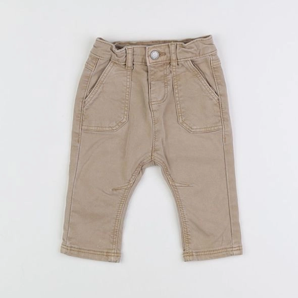 Tape à l'oeil - pantalon marron - 6 mois
