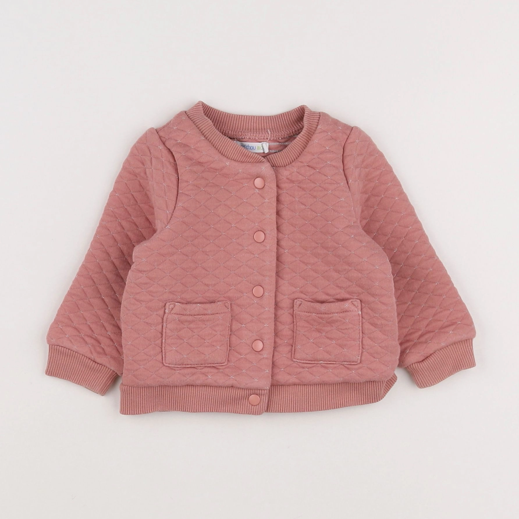 Boutchou - sweat rose, or - 6 mois