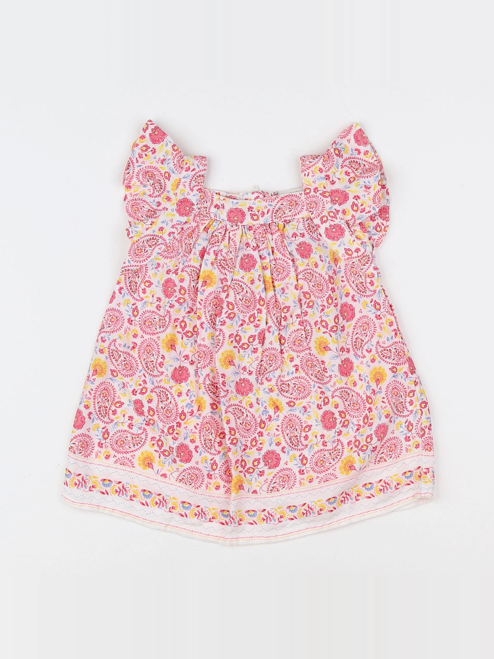 Tape à l'oeil - robe multicolore - 9 mois