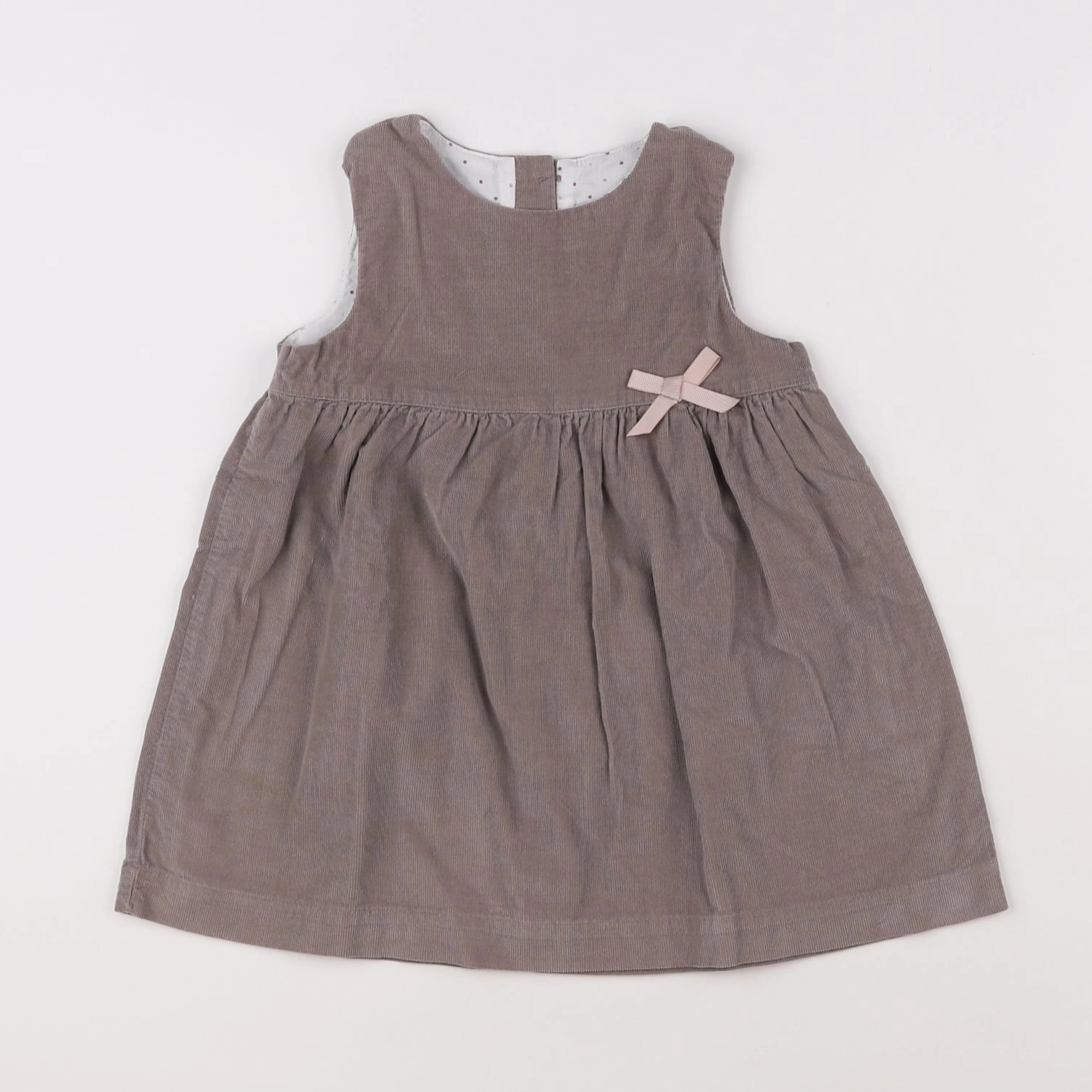 Cyrillus - robe marron - 2 ans