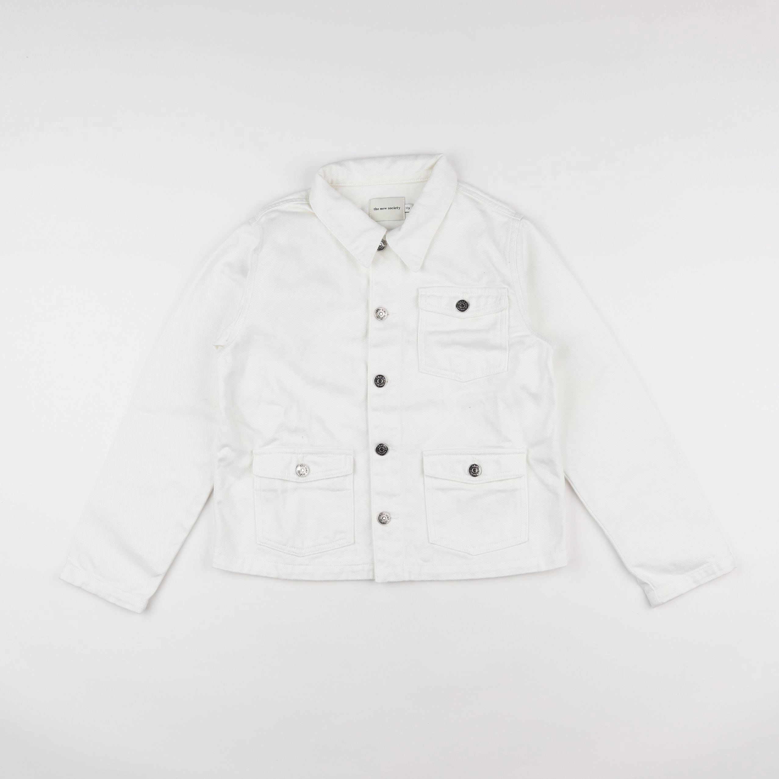 The new society - veste blanc - 12 ans