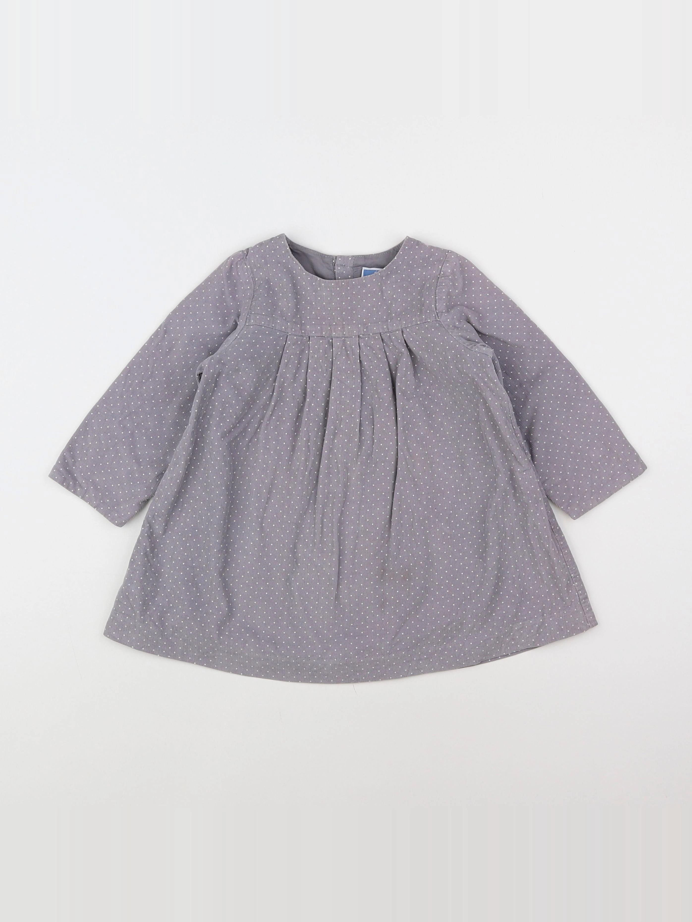 Jacadi - robe gris - 2 ans