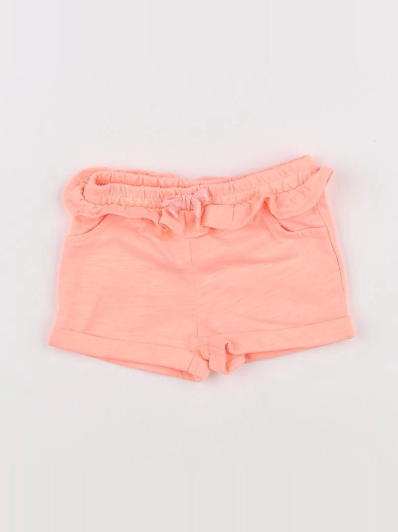 Tape à l'oeil - short rose fluo - 3 mois