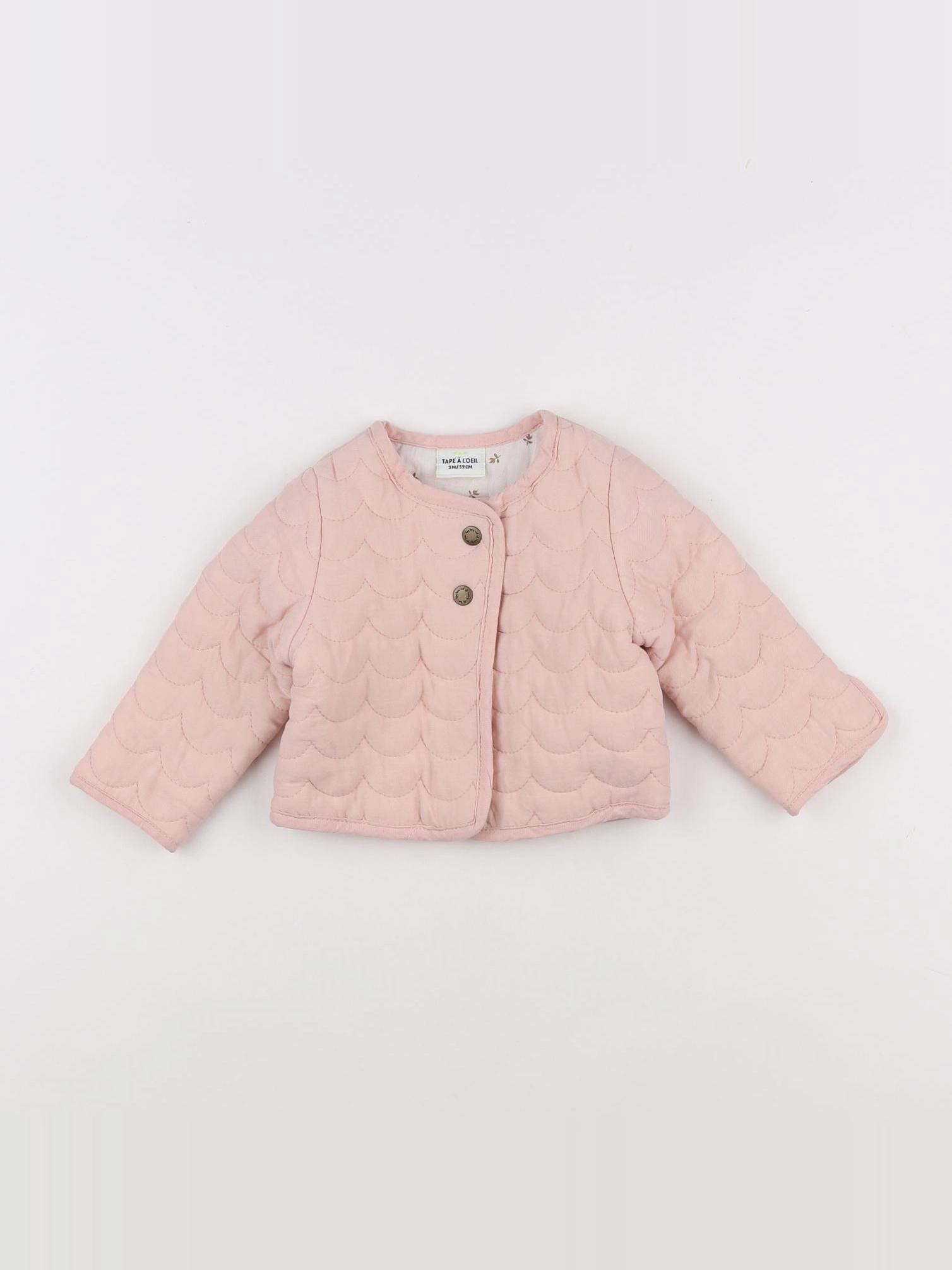Tape à l'oeil - veste rose - 3 mois