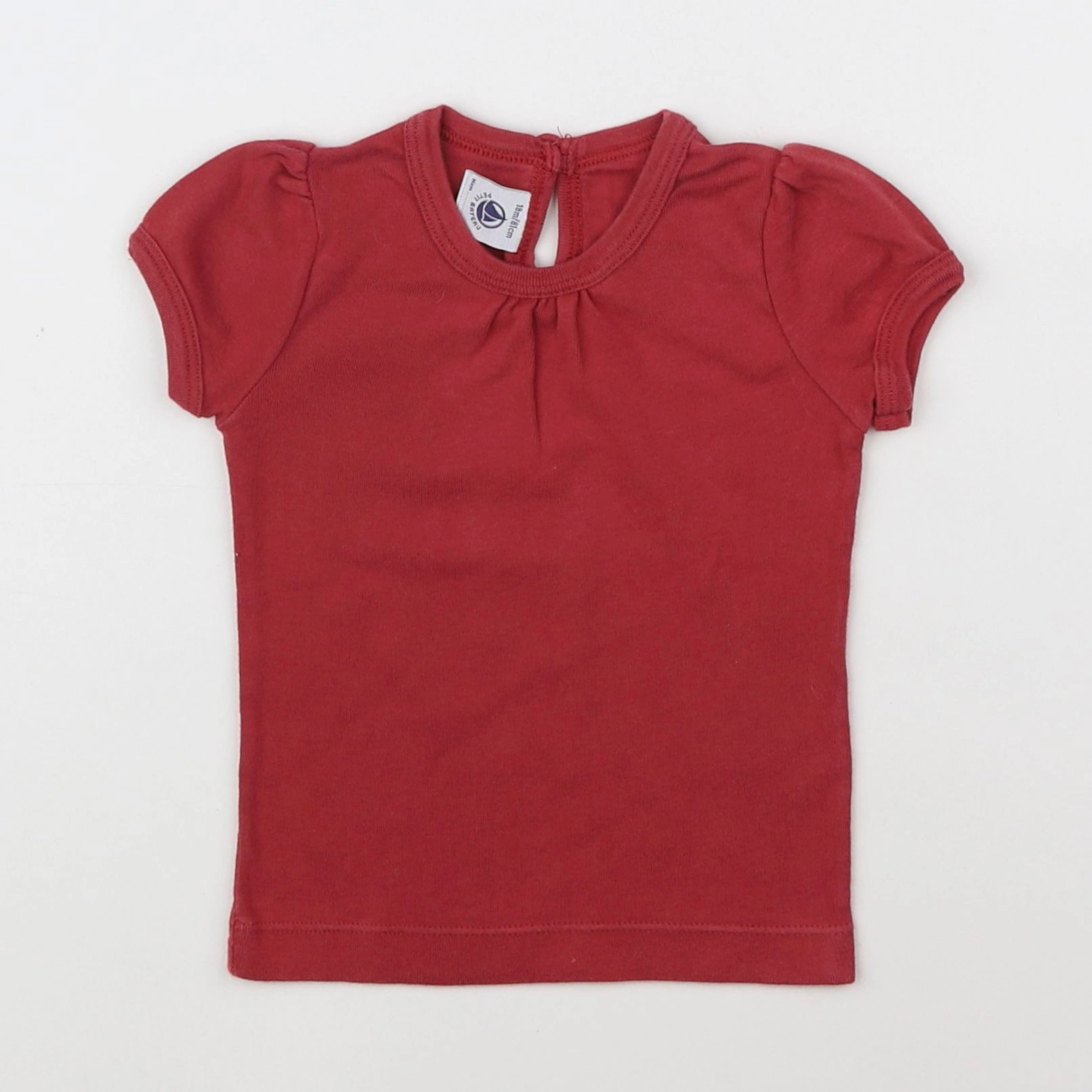 Petit Bateau - tee-shirt rose - 18 mois