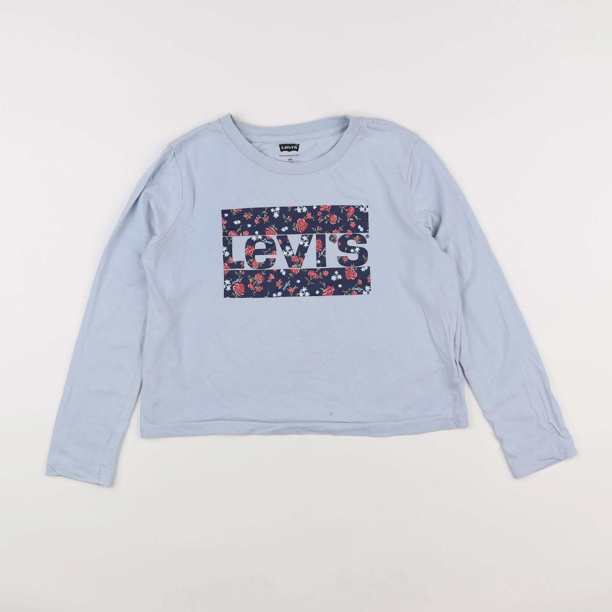 Levi's - tee-shirt bleu - 10 ans