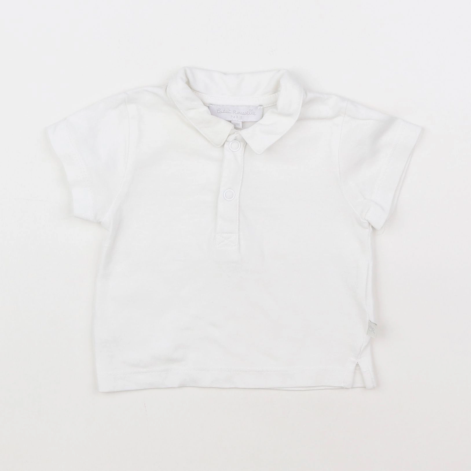 Cadet Rousselle - tee-shirt blanc - 3 mois