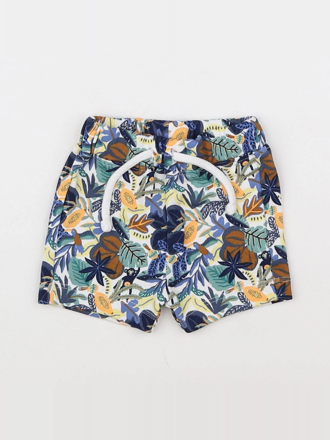 Tape à l'oeil - short blanc, multicolore - 3 mois
