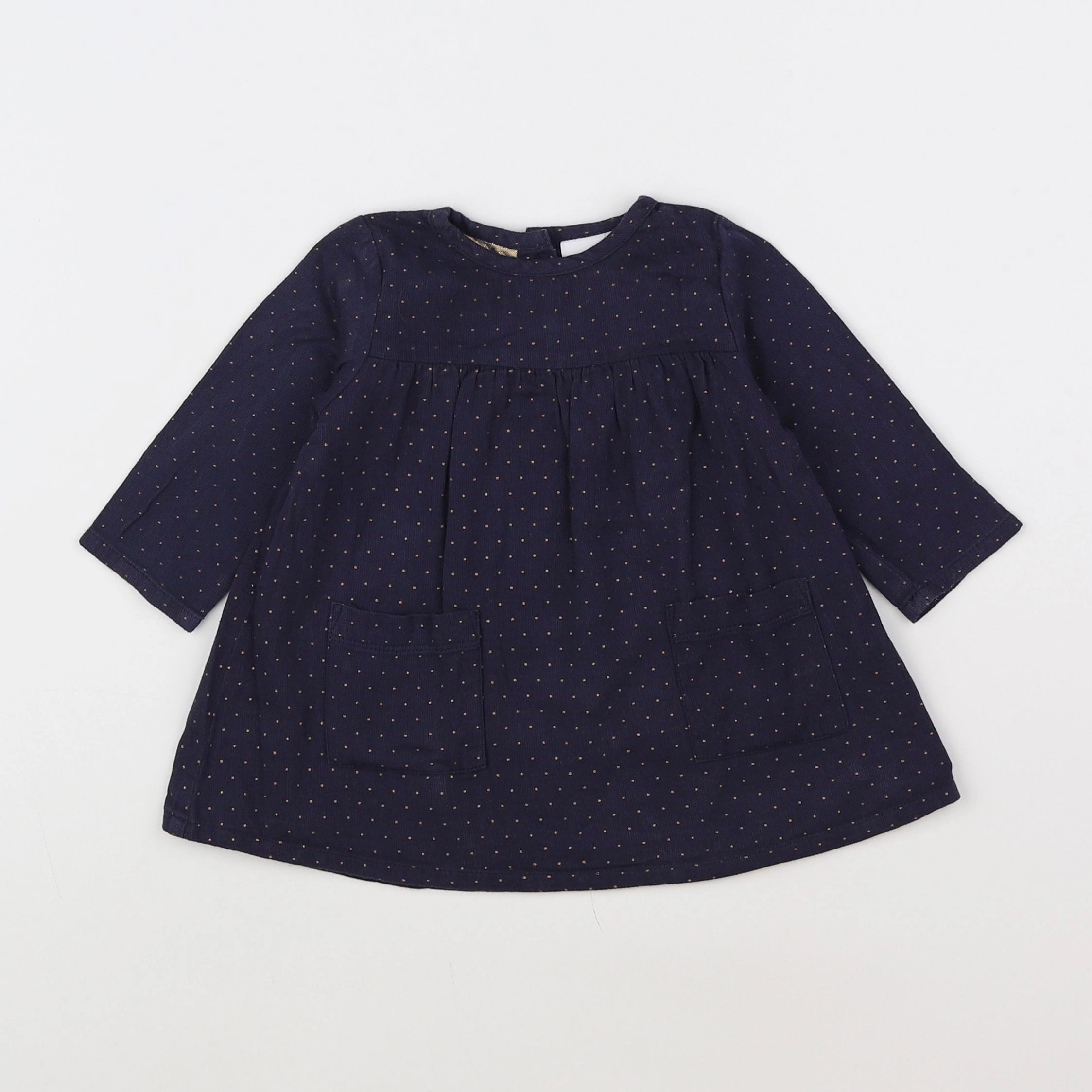 Noukie's - robe bleu - 6 mois