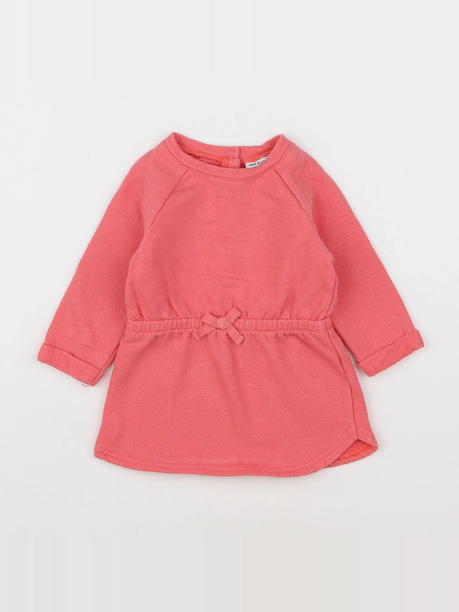 Tape à l'oeil - robe rose - 6 mois