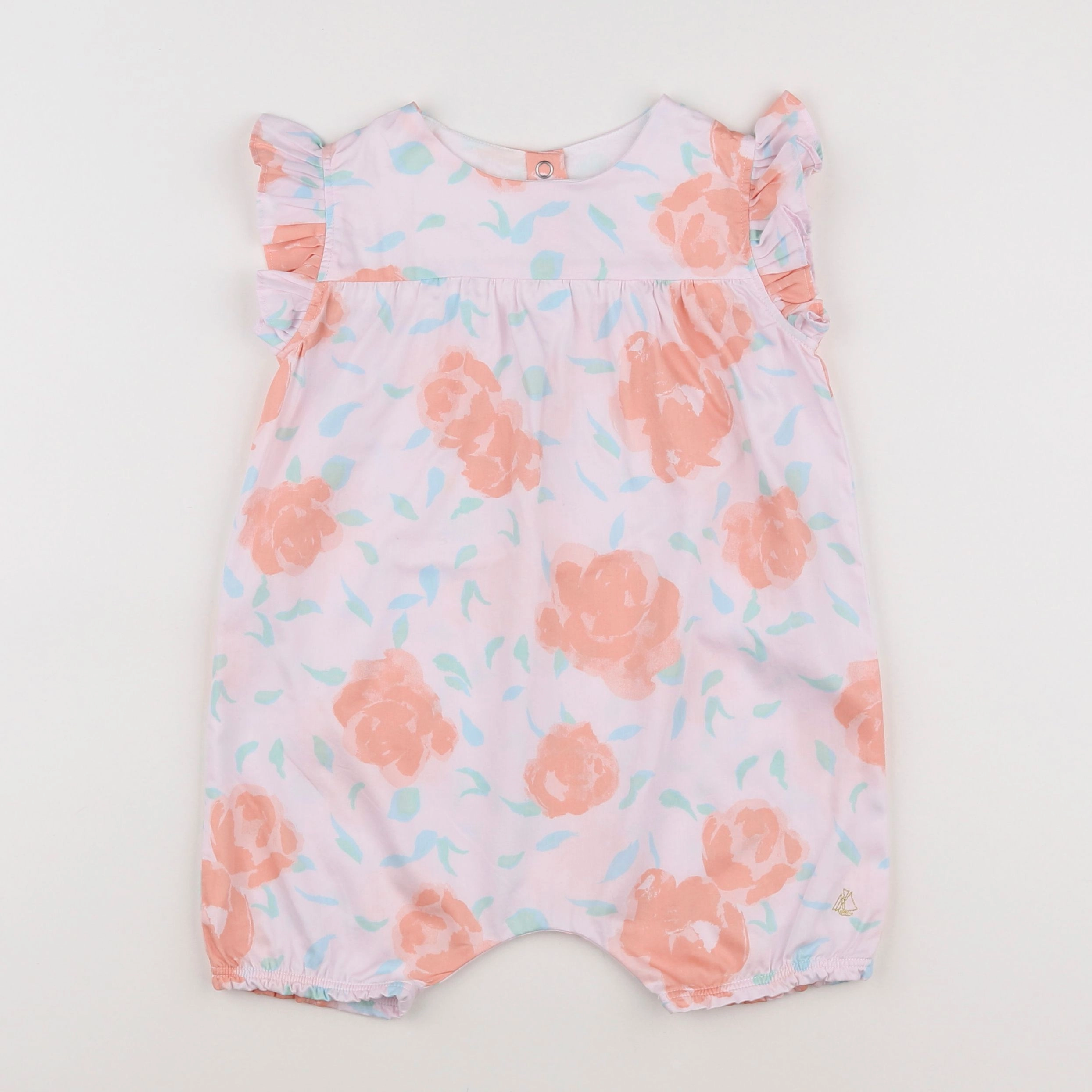 Petit Bateau - combinaison rose - 3 mois