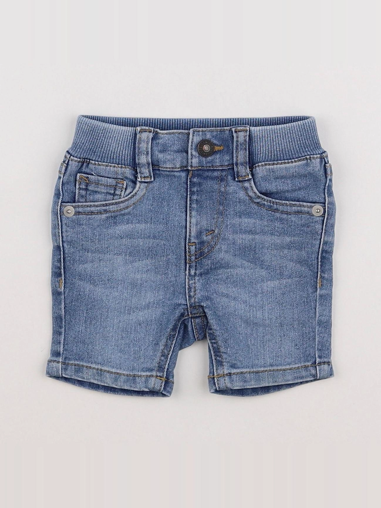 Levi's - short bleu - 12 mois