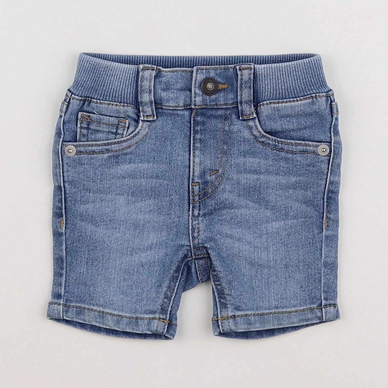 Levi's - short bleu - 12 mois