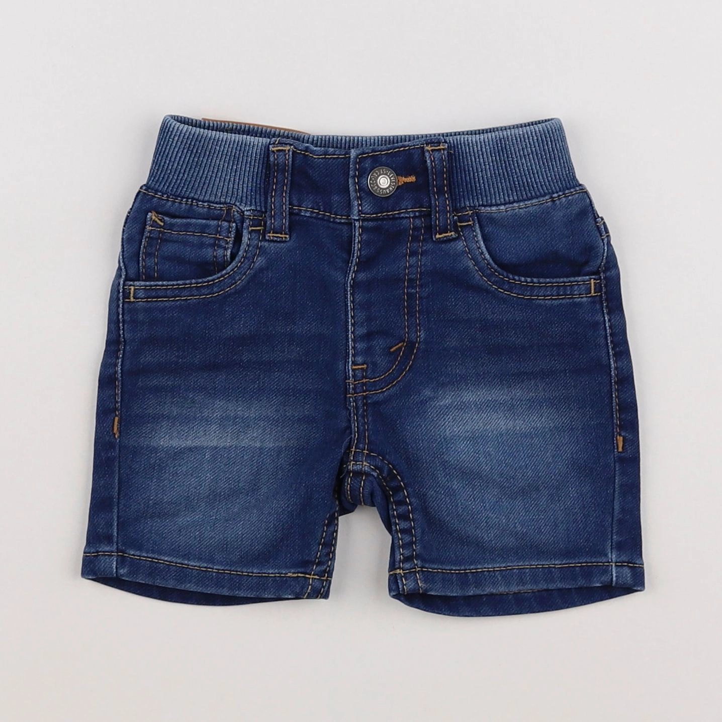 Levi's - short bleu - 12 mois