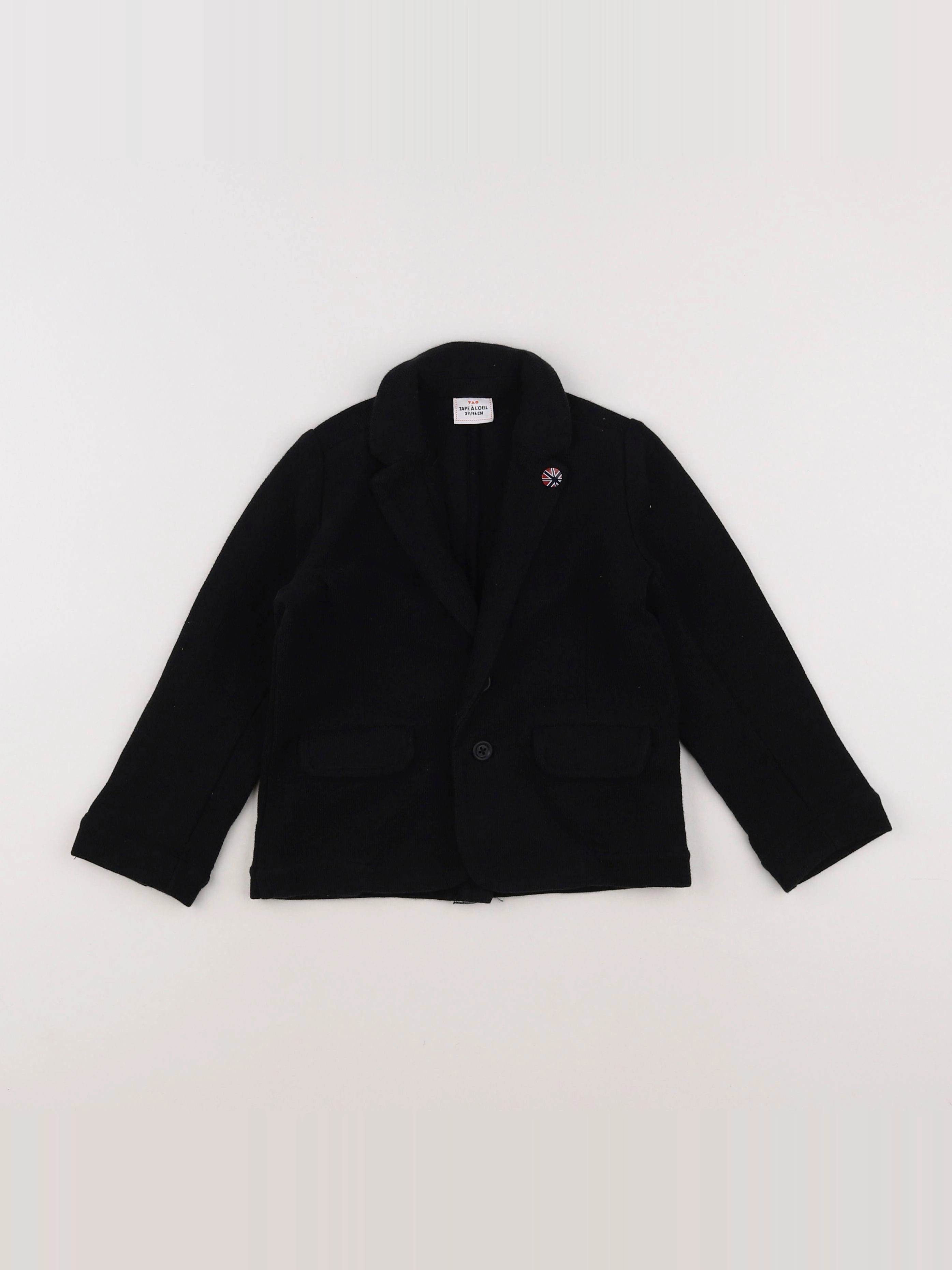Tape à l'oeil - veste noir - 3 ans
