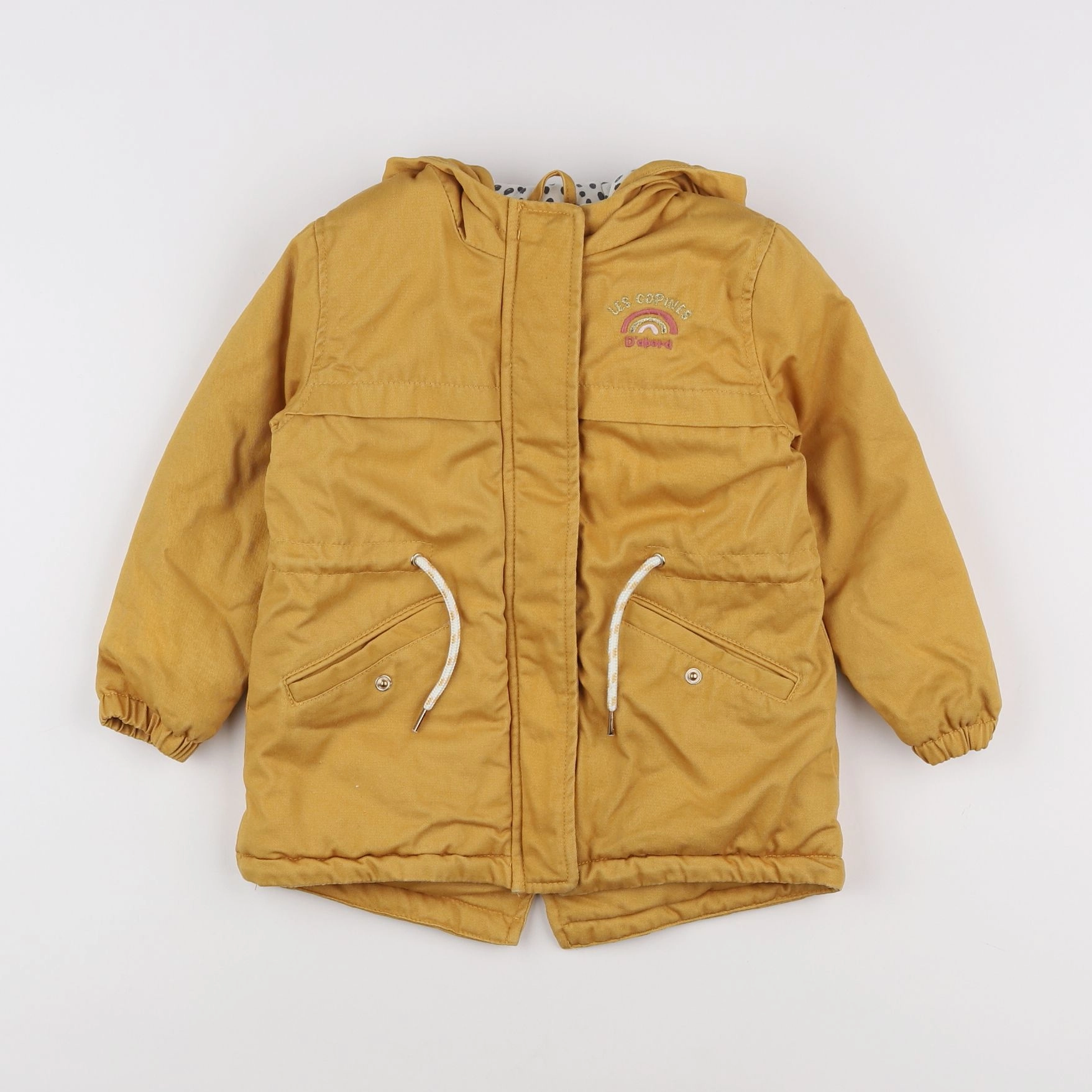 Vertbaudet - manteau jaune - 3 mois