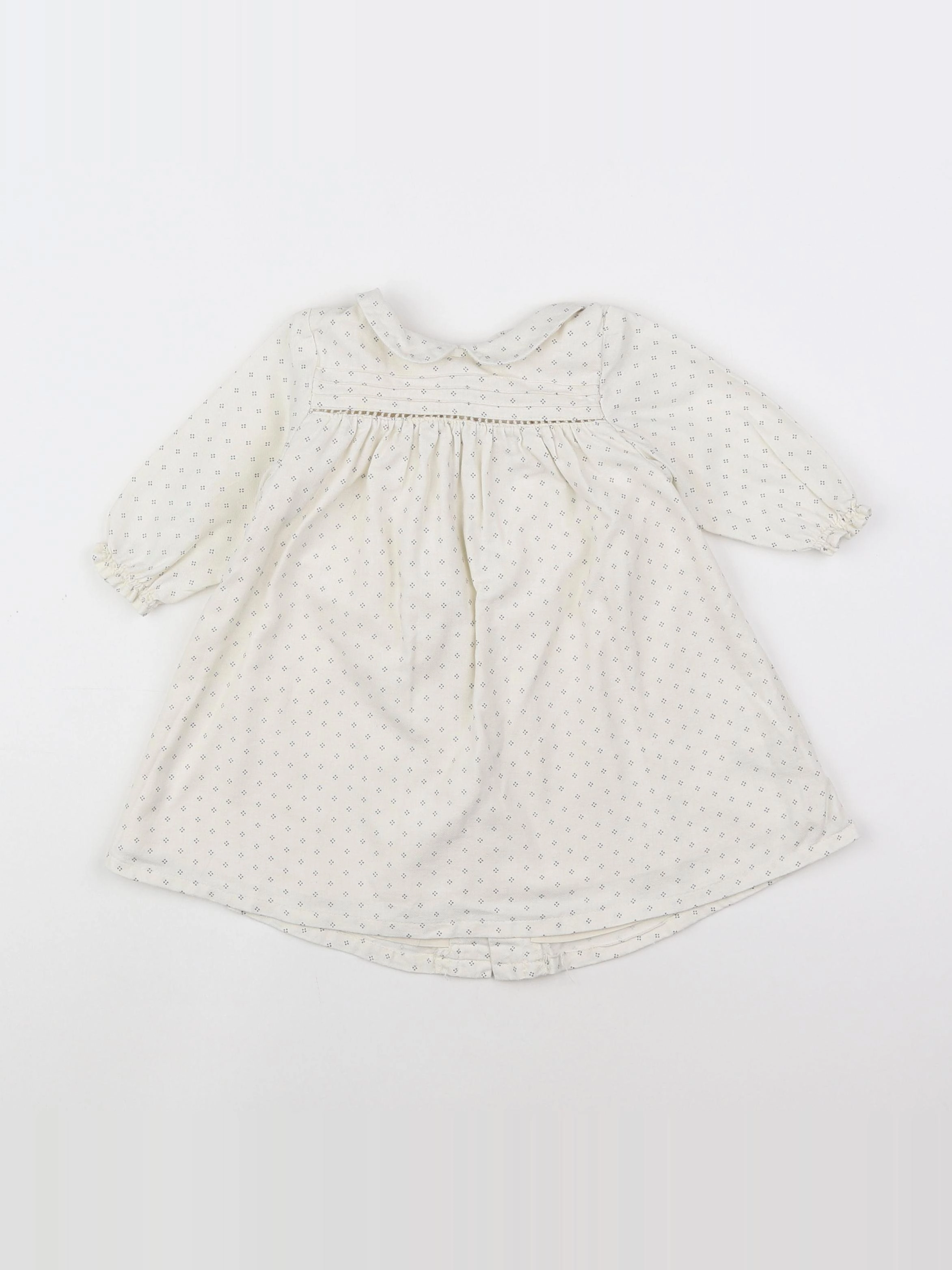 Boutchou - robe beige - 6 mois