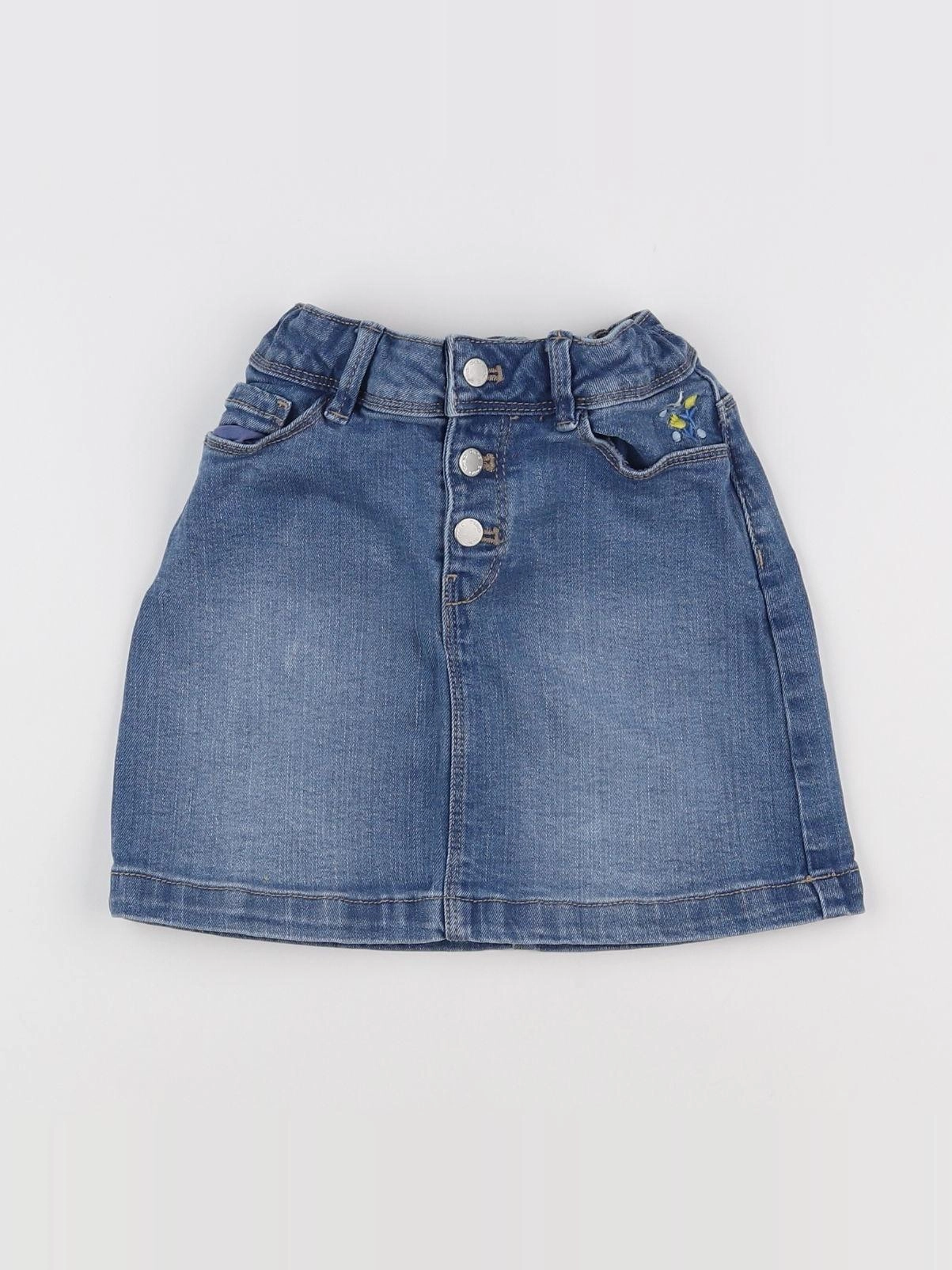 Okaidi - jupe bleu - 6 ans