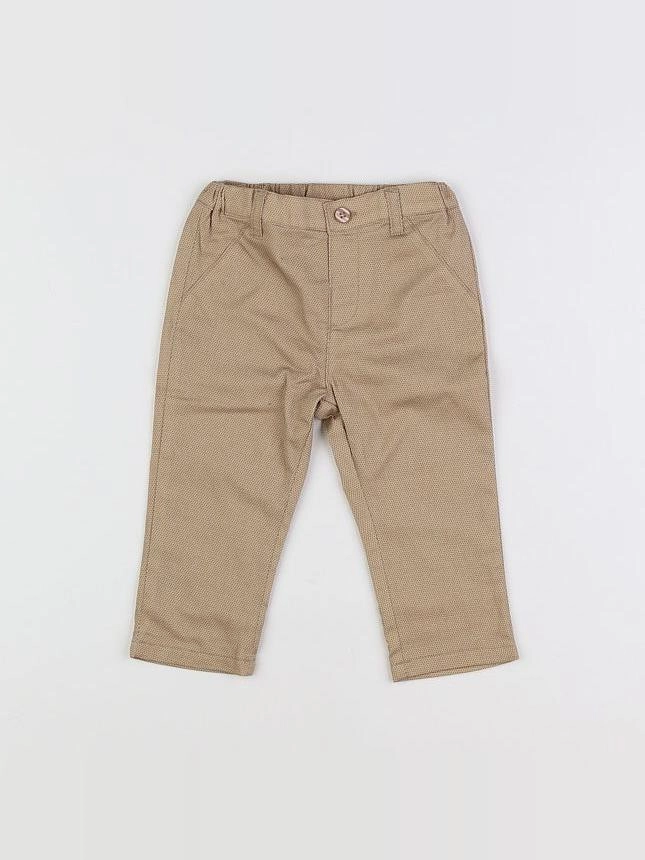 Mayoral - pantalon beige, marron - 6/9 mois