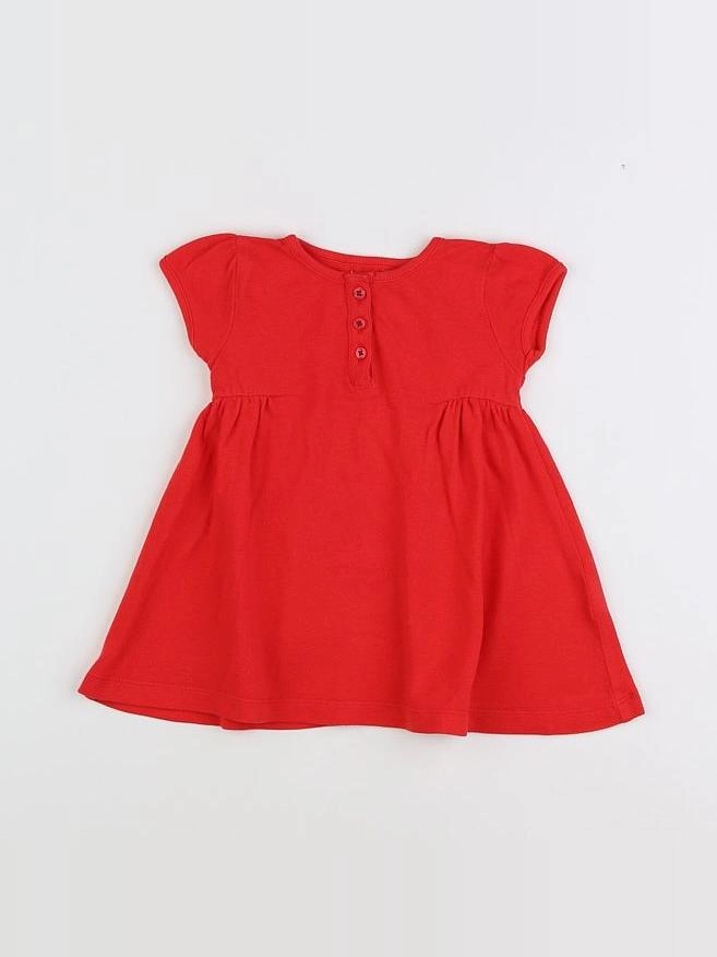Boutchou - robe rouge - 6 mois