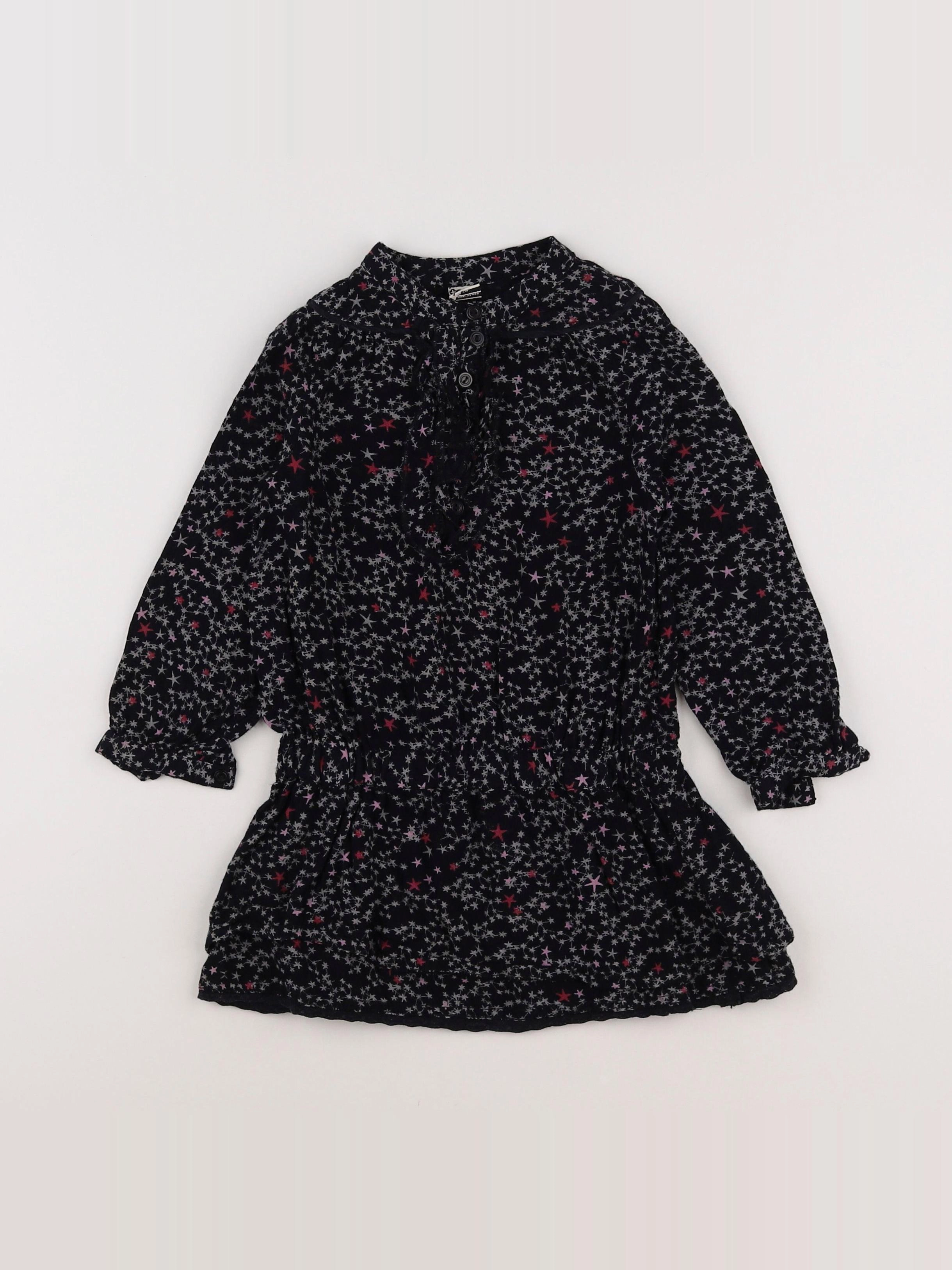 Tape à l'oeil - robe noir, rose - 3 ans