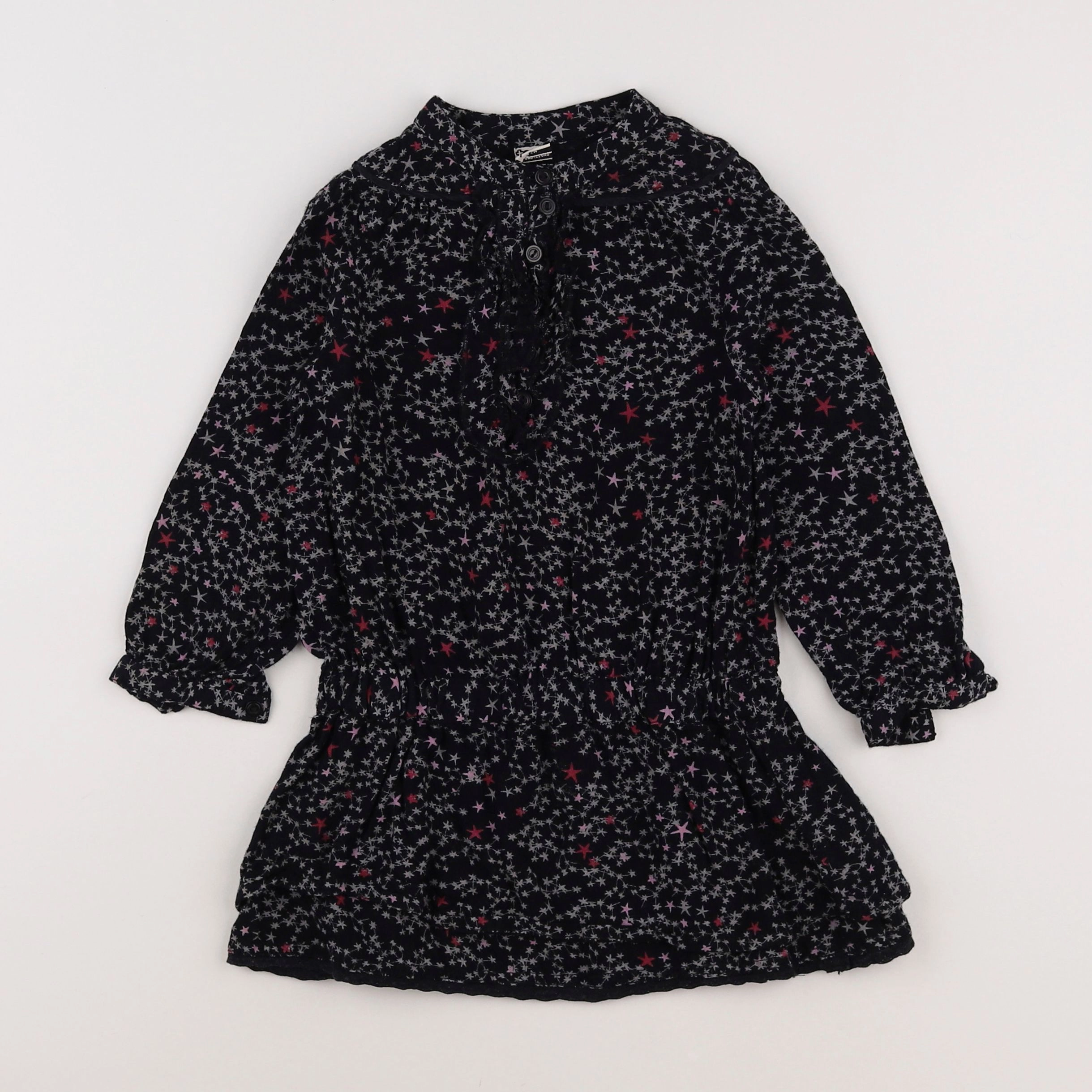 Tape à l'oeil - robe noir, rose - 3 ans