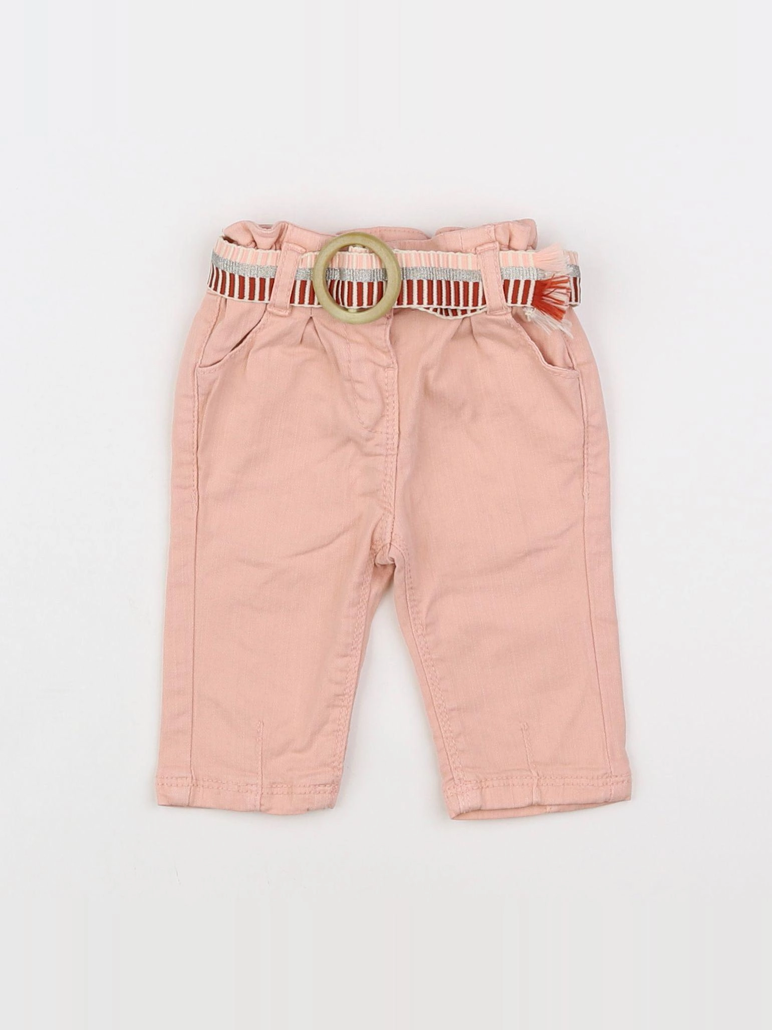 Tape à l'oeil - pantalon rose - 3 mois