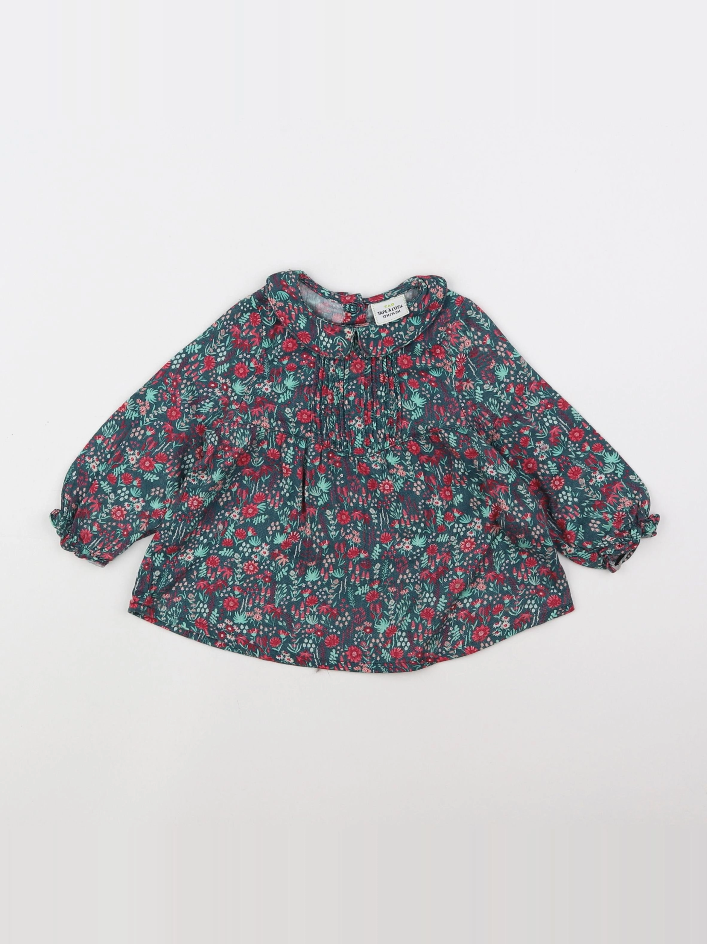 Tape à l'oeil - blouse multicolore - 12 mois
