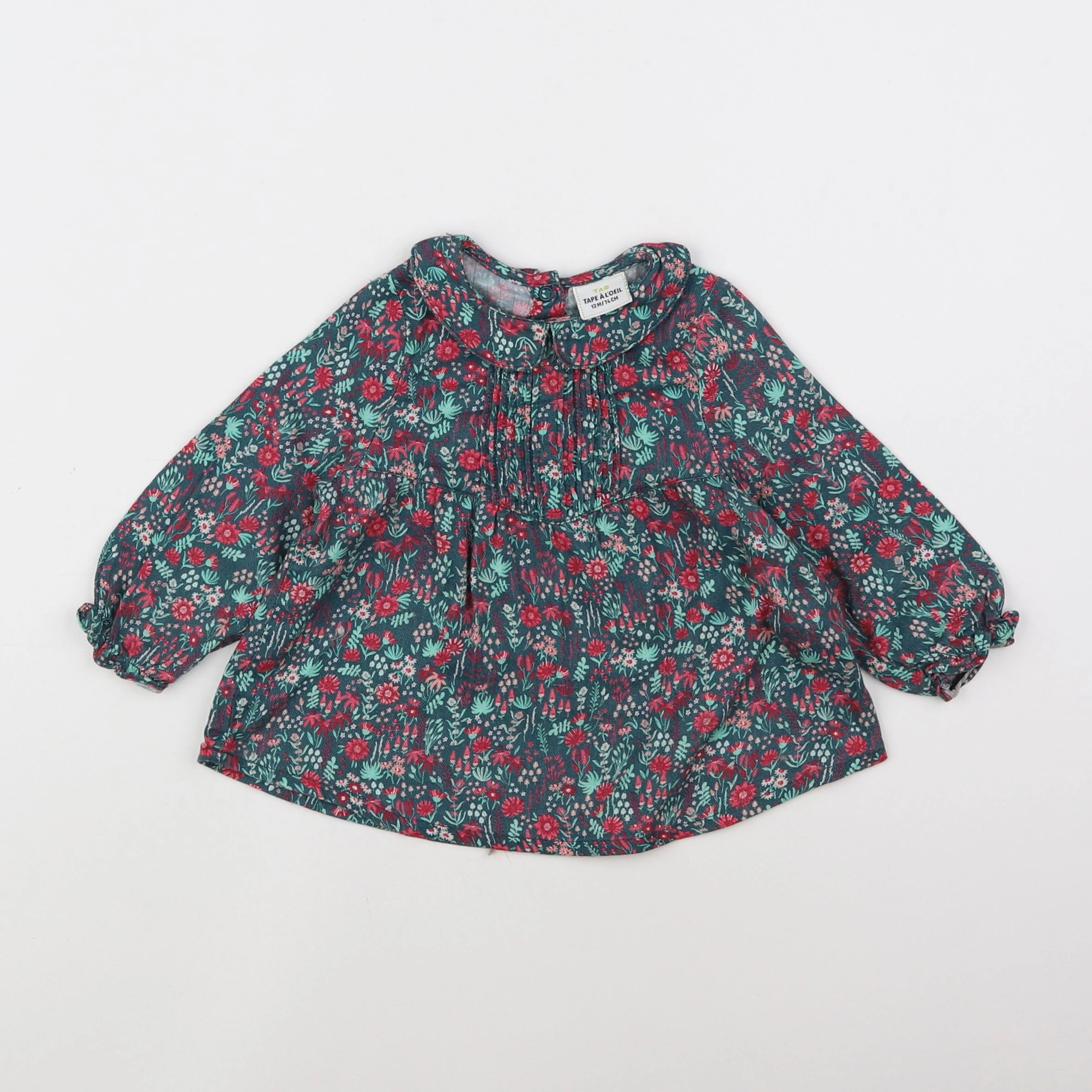 Tape à l'oeil - blouse multicolore - 12 mois