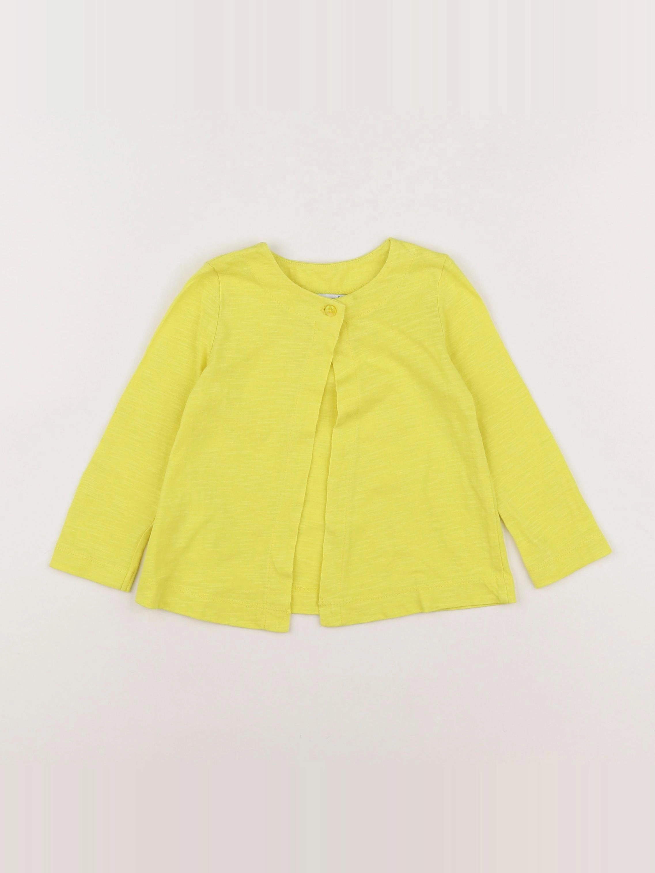 Mayoral - gilet jaune - 12 mois