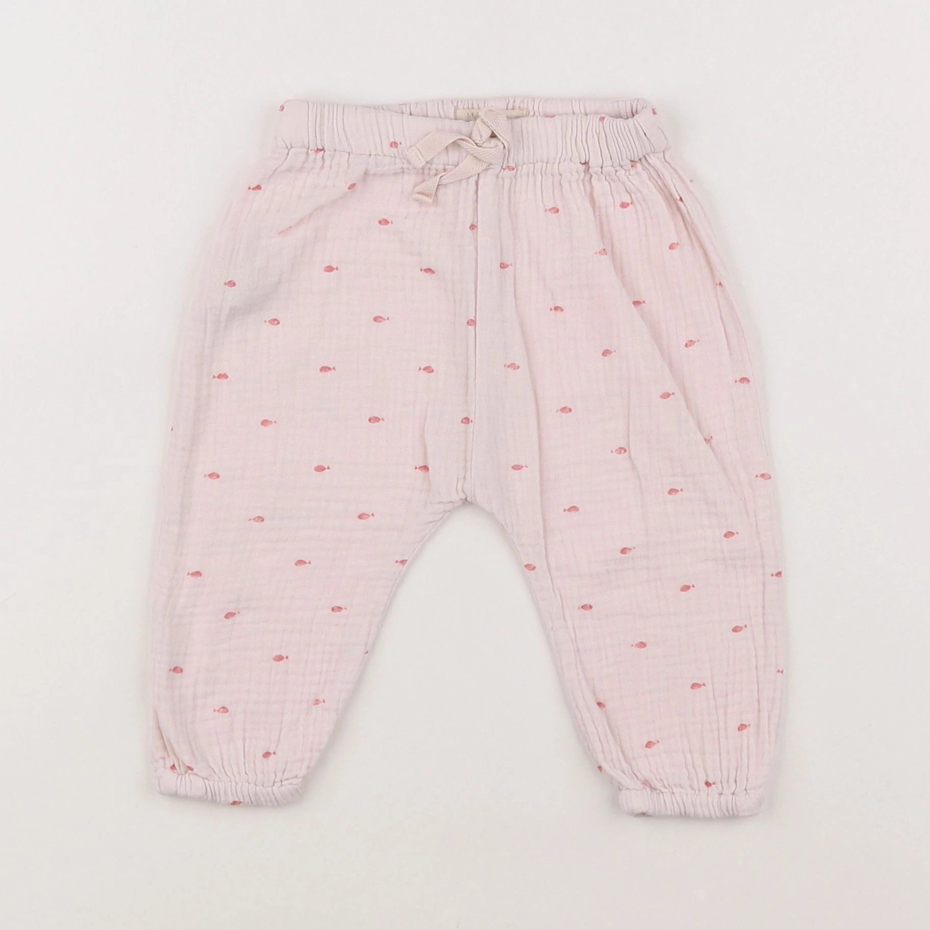 Mango - pantalon rose - 6 mois