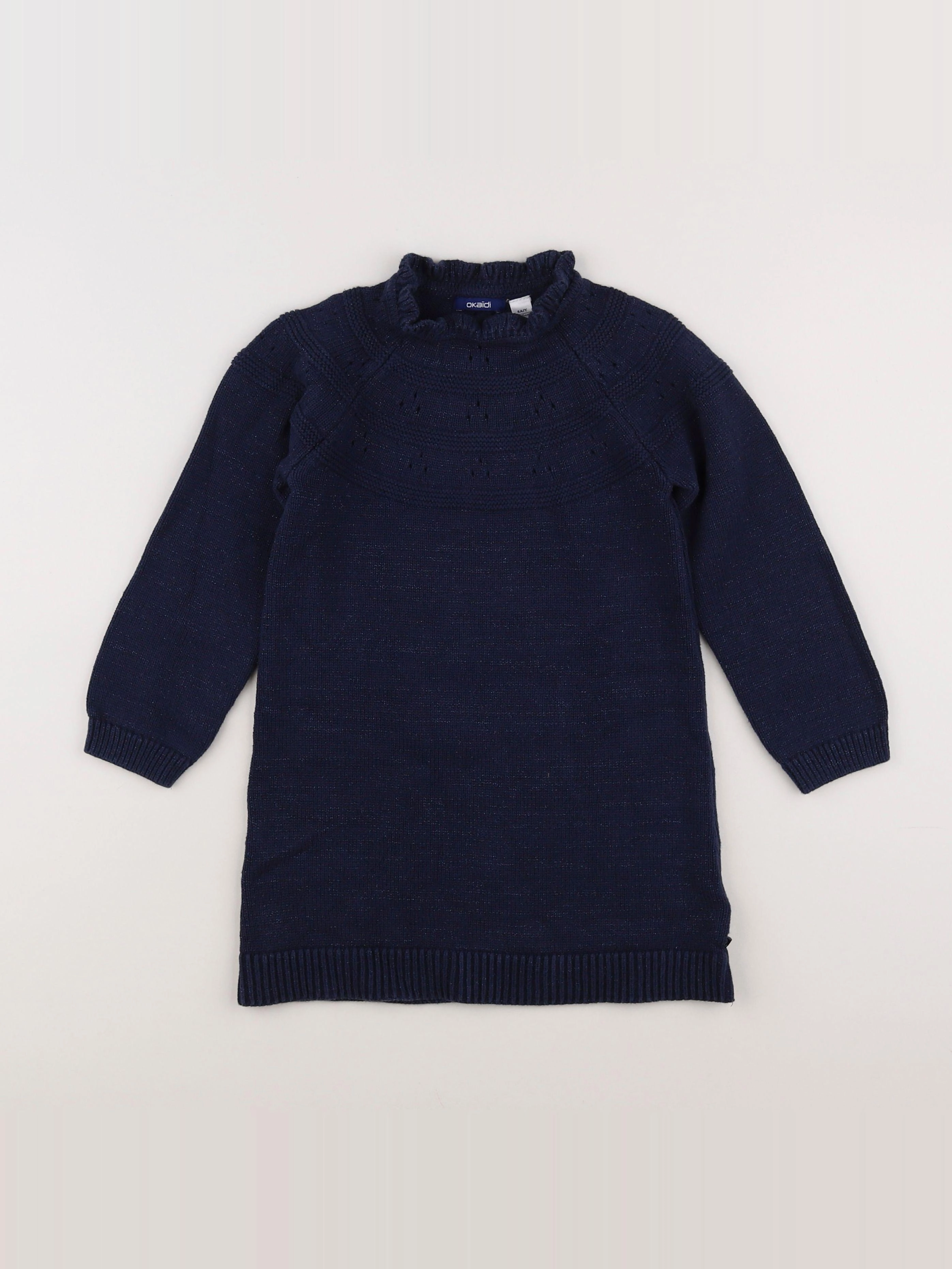 Okaidi - robe bleu - 5 ans