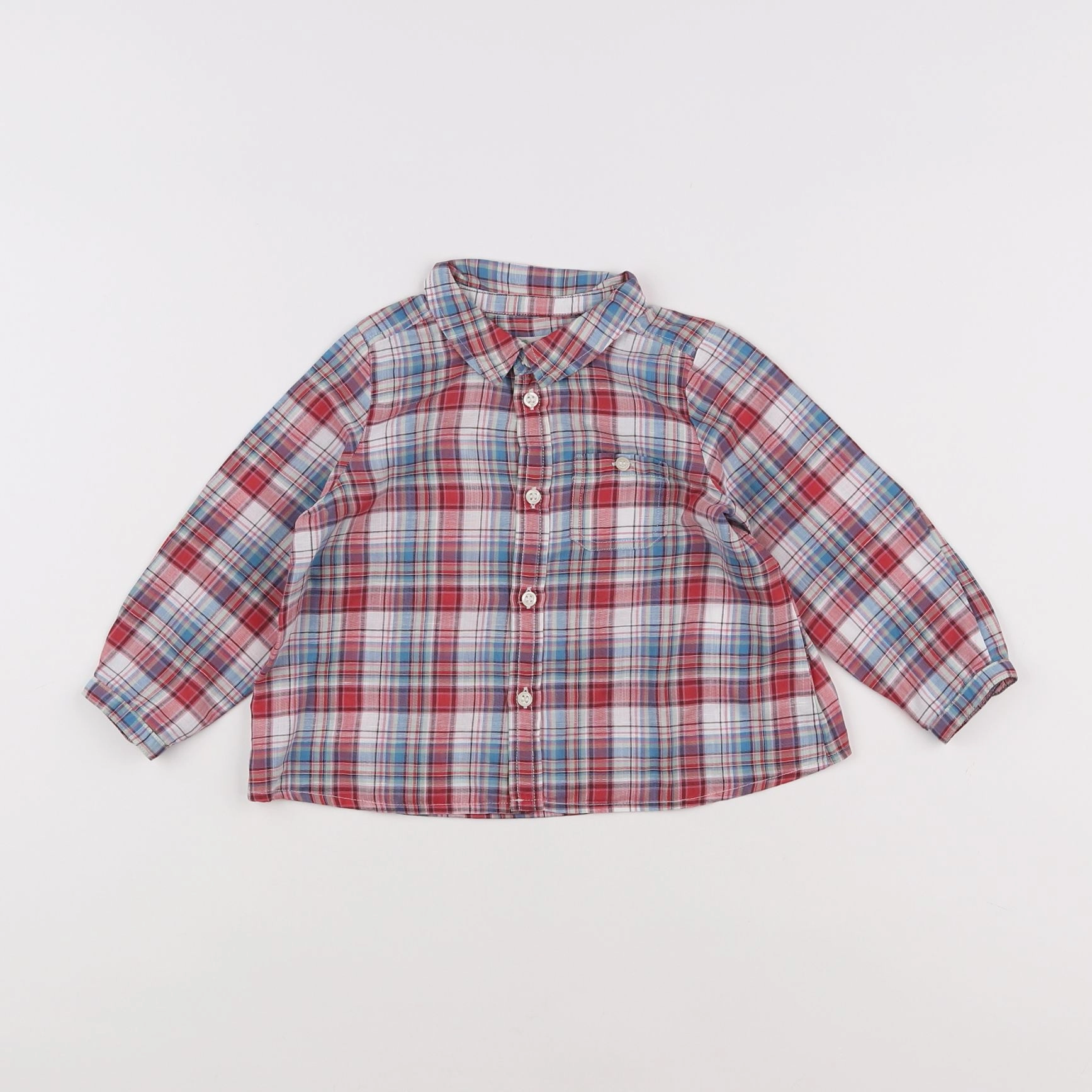 Bonpoint - chemise multicolore - 18 mois