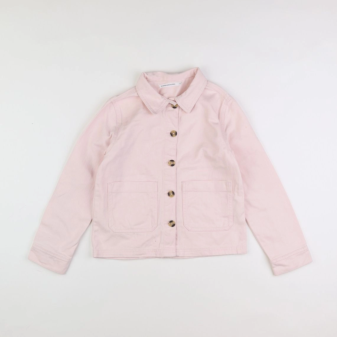 Monoprix - veste rose - 10 ans