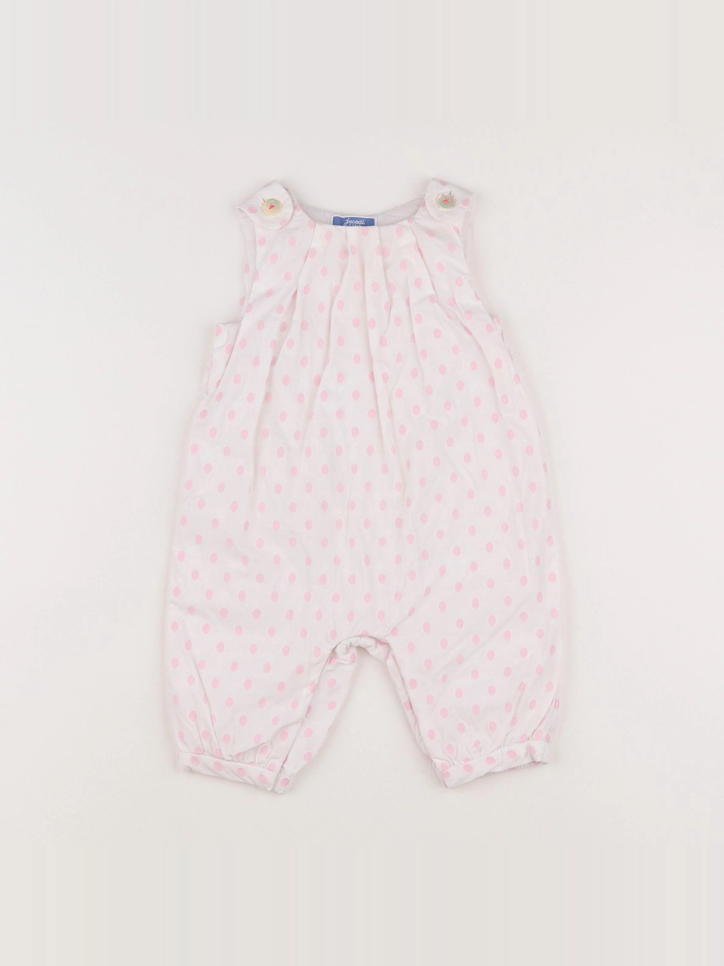 Jacadi - combinaison rose - 6 mois