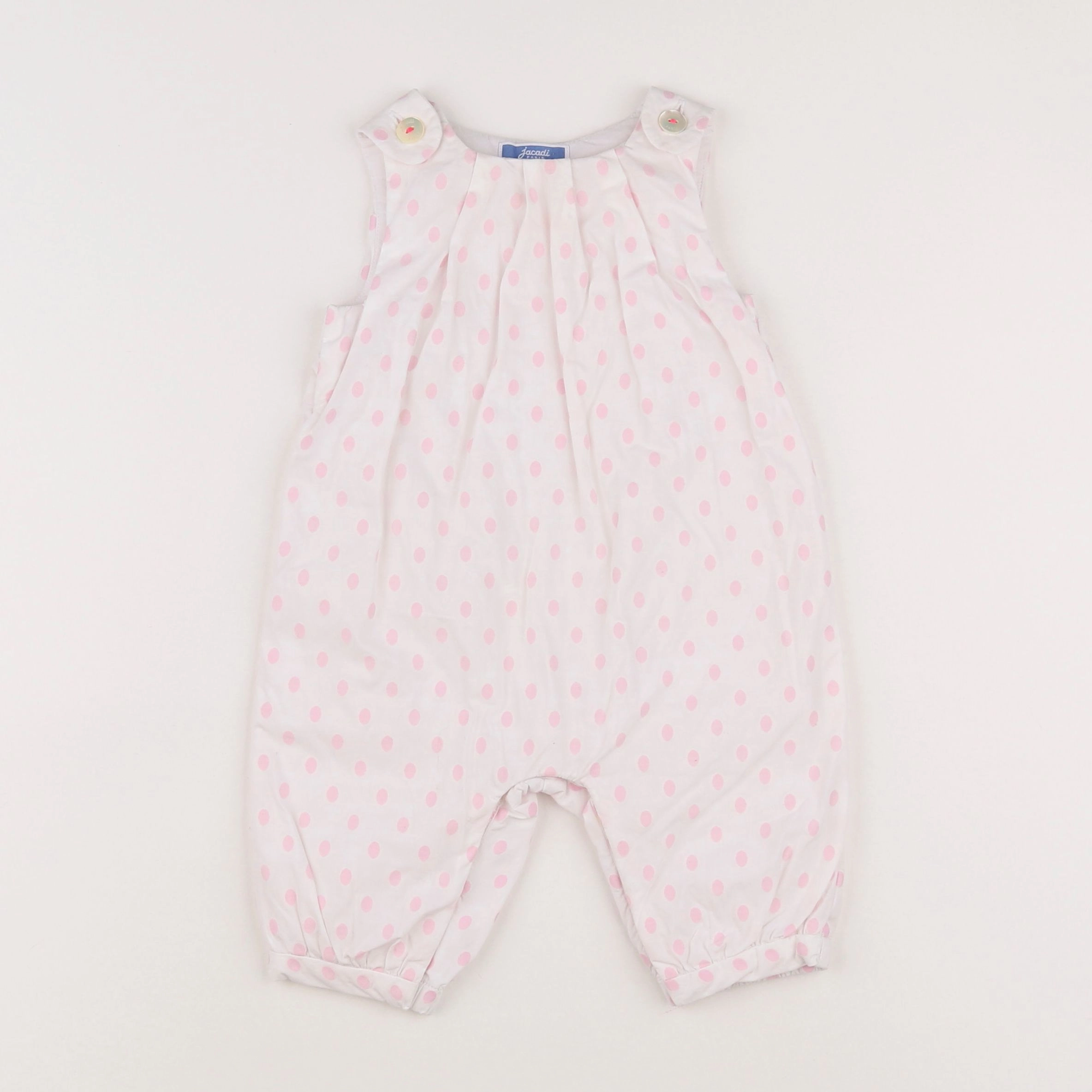 Jacadi - combinaison rose - 6 mois