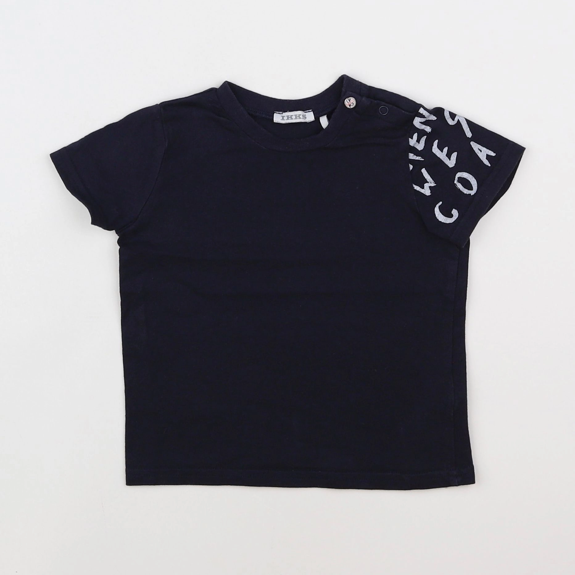 IKKS - tee-shirt bleu - 12 mois