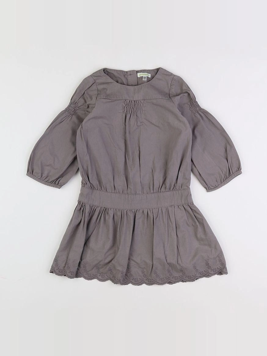 Vertbaudet - robe gris - 5 ans