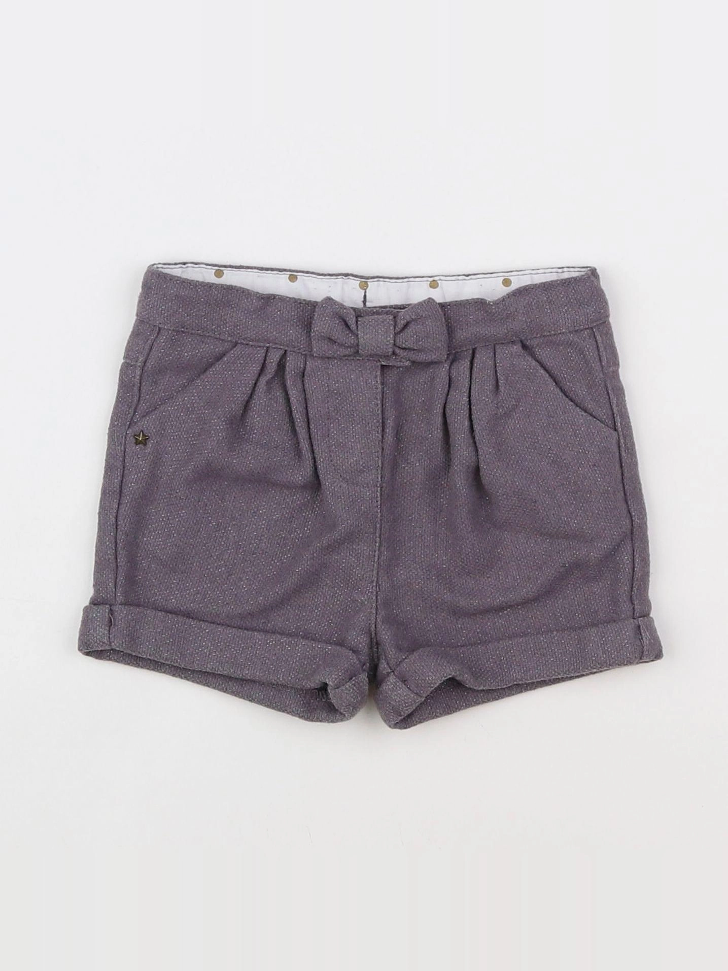 Tape à l'oeil - short gris - 12 mois